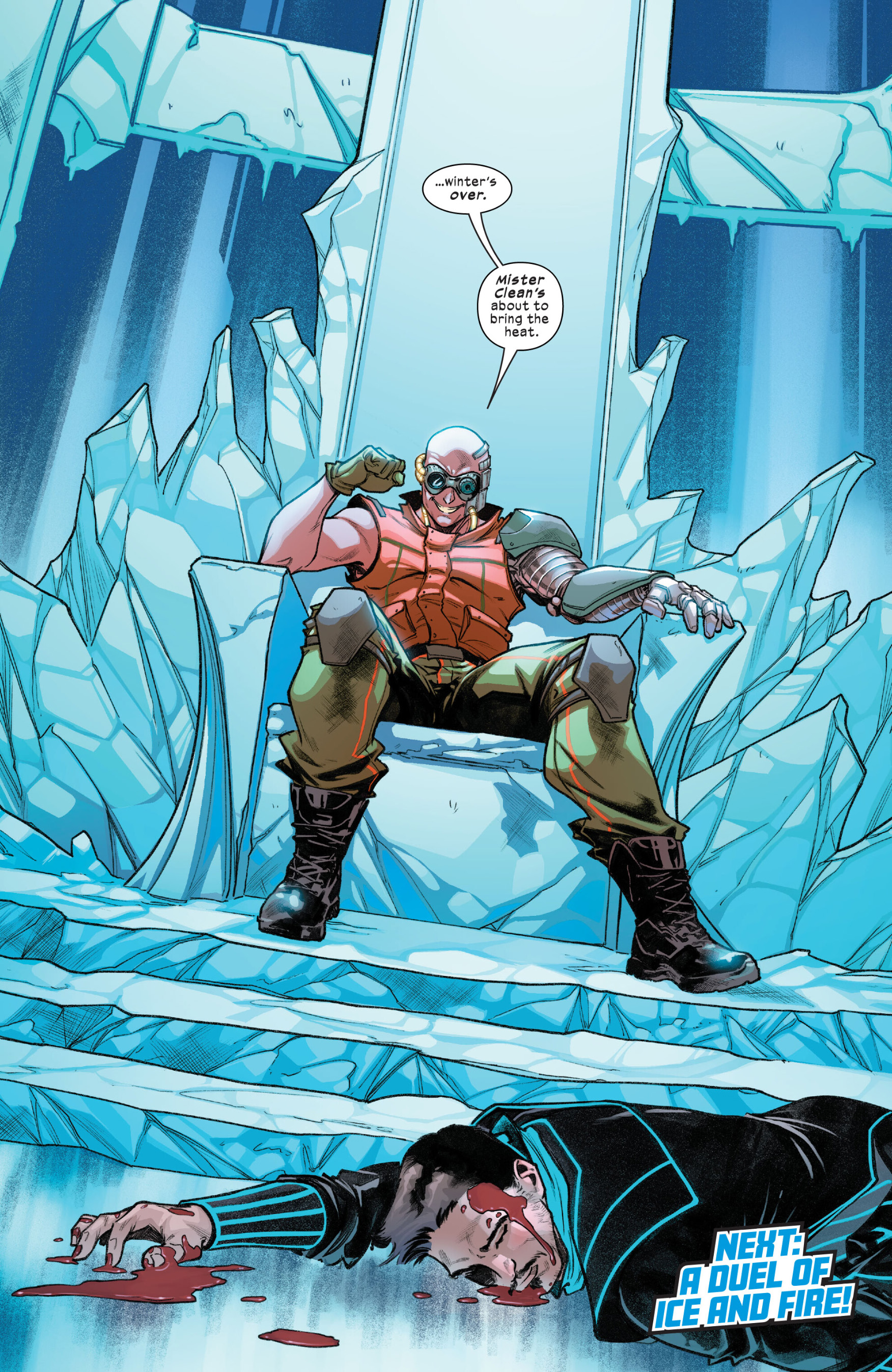 Read online Astonishing Iceman comic -  Issue #4 - 24