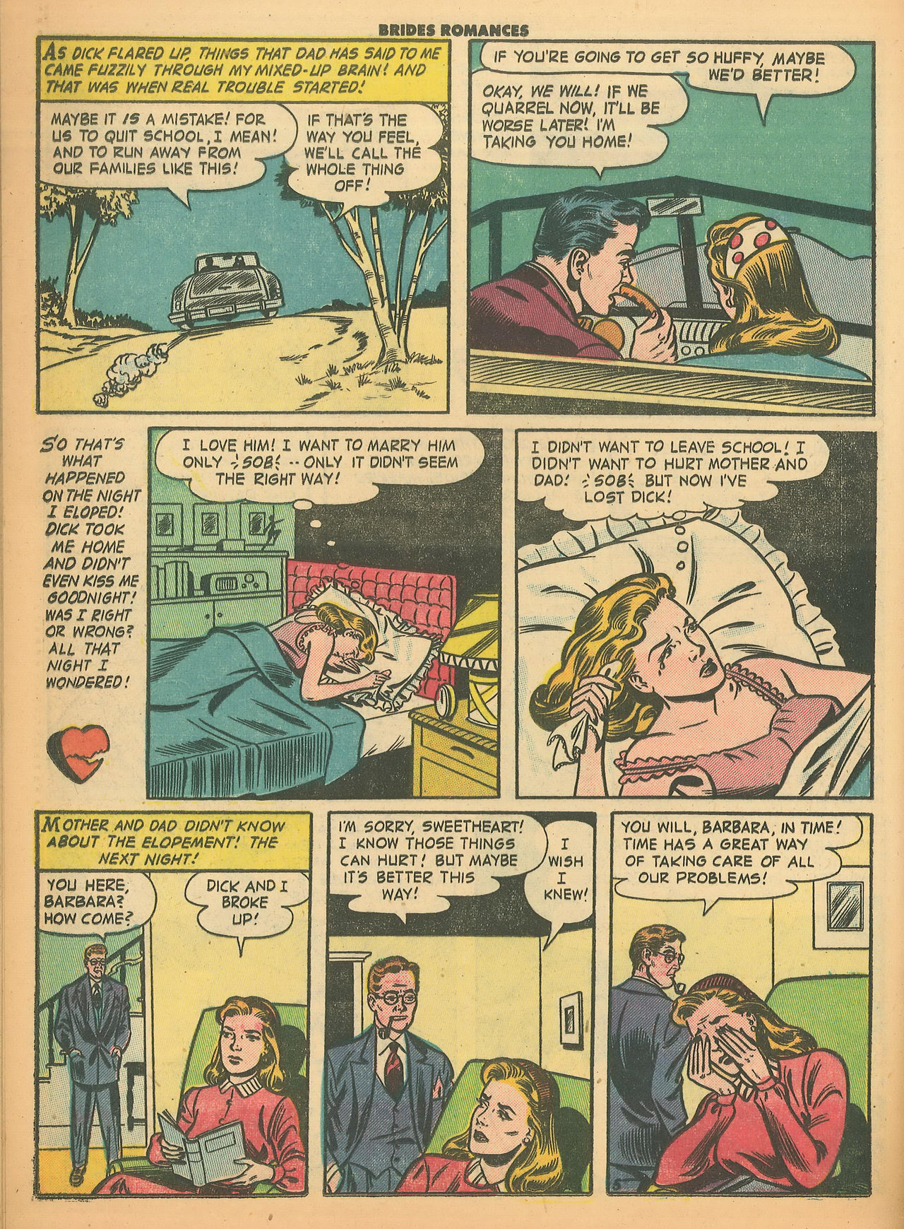 Read online Brides Romances comic -  Issue #18 - 18