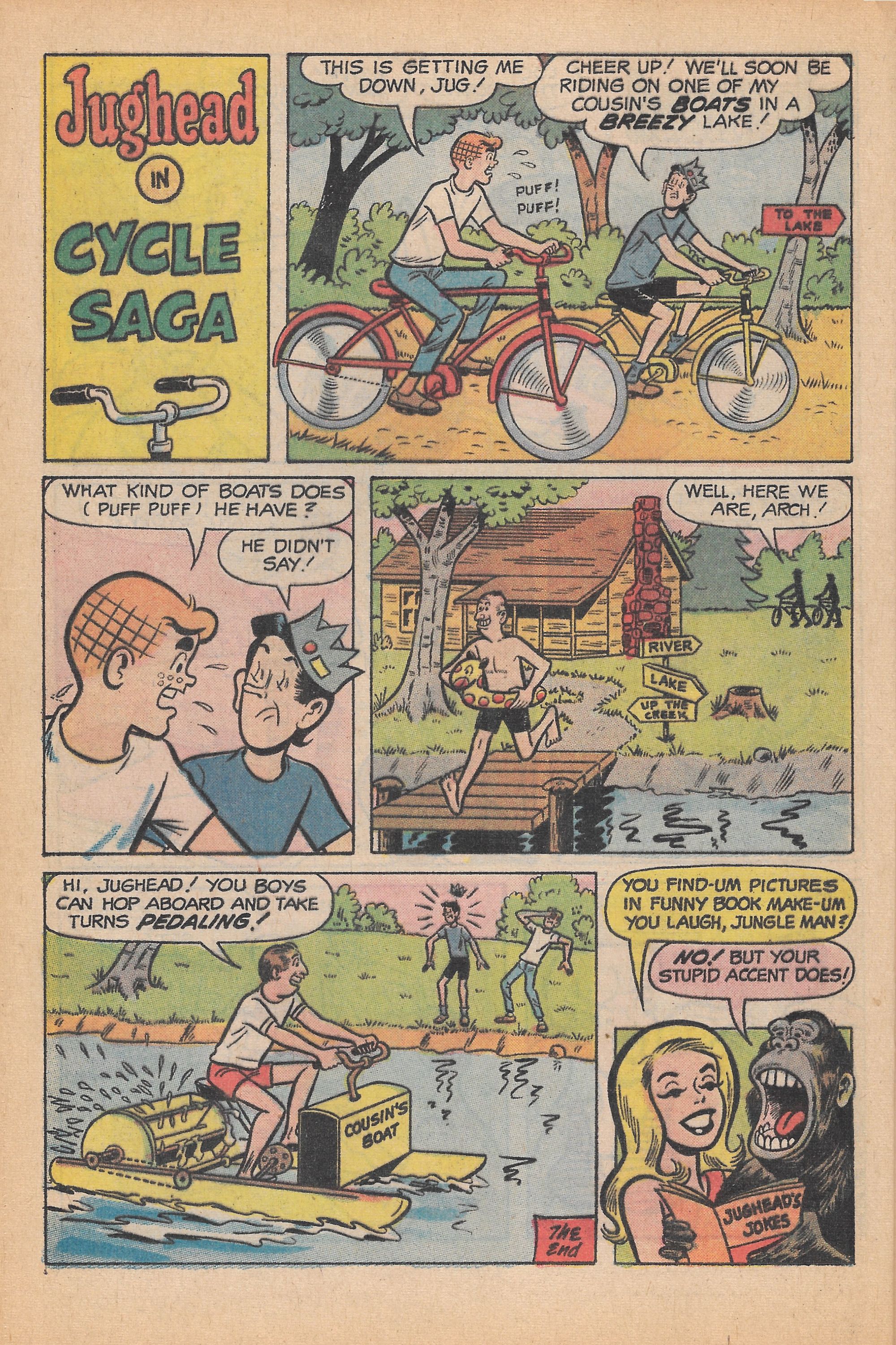 Read online Jughead's Jokes comic -  Issue #25 - 30