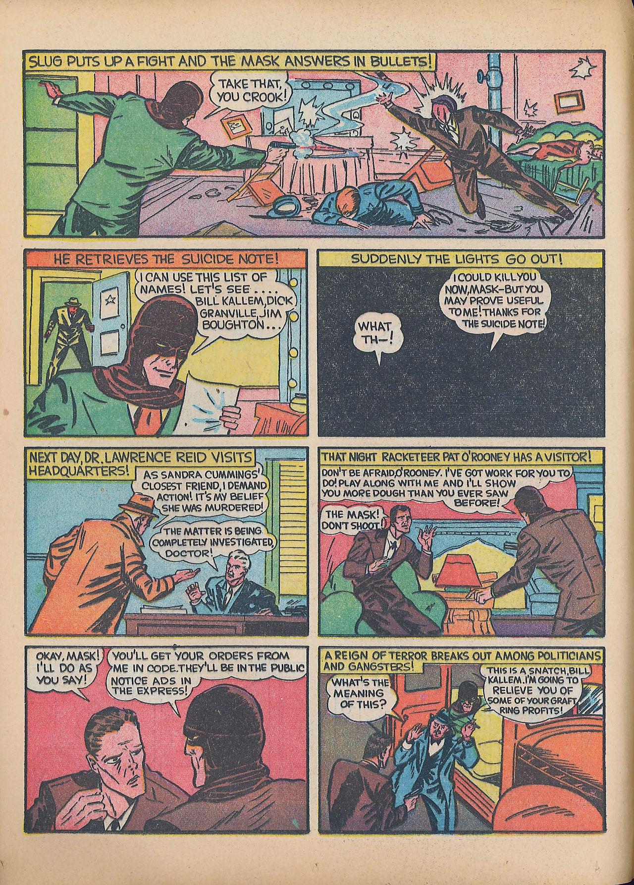 Read online Exciting Comics comic -  Issue #4 - 22