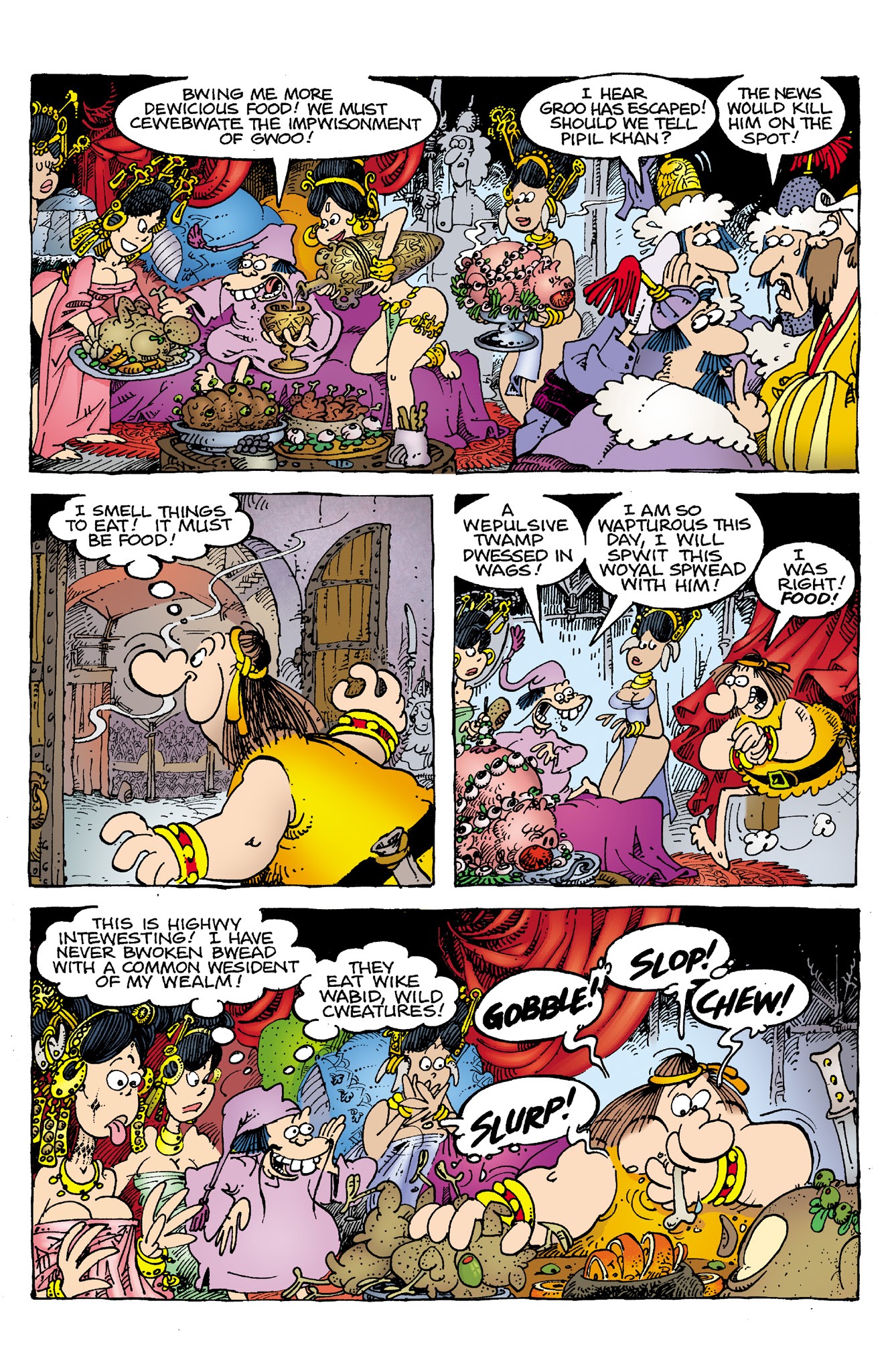 Read online Sergio Aragonés' Groo: Mightier Than the Sword comic -  Issue # _TPB - 97