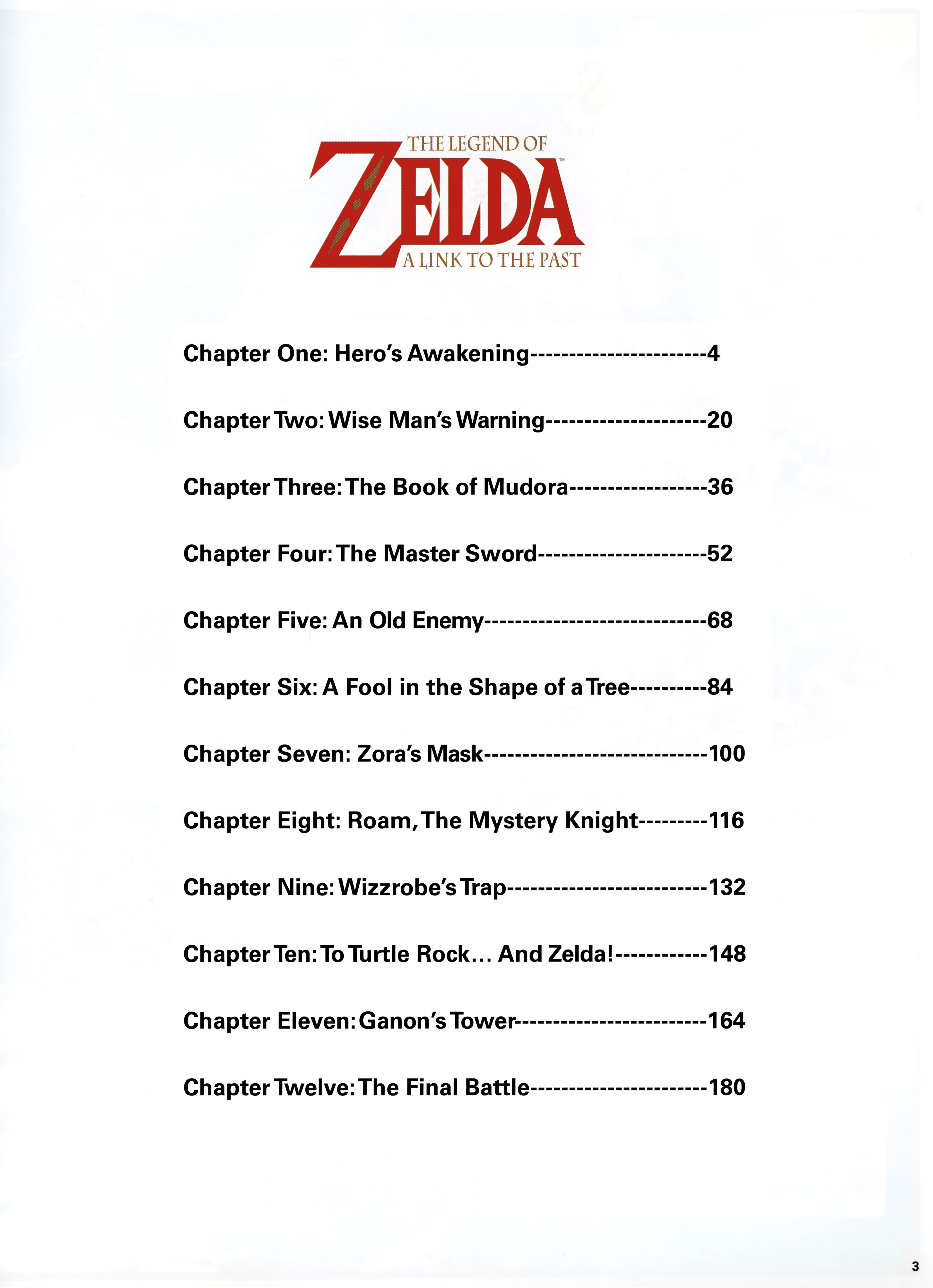Read online The Legend of Zelda: A Link To the Past comic -  Issue # TPB (Part 1) - 4