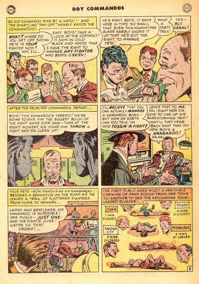 Read online Boy Commandos comic -  Issue #35 - 46