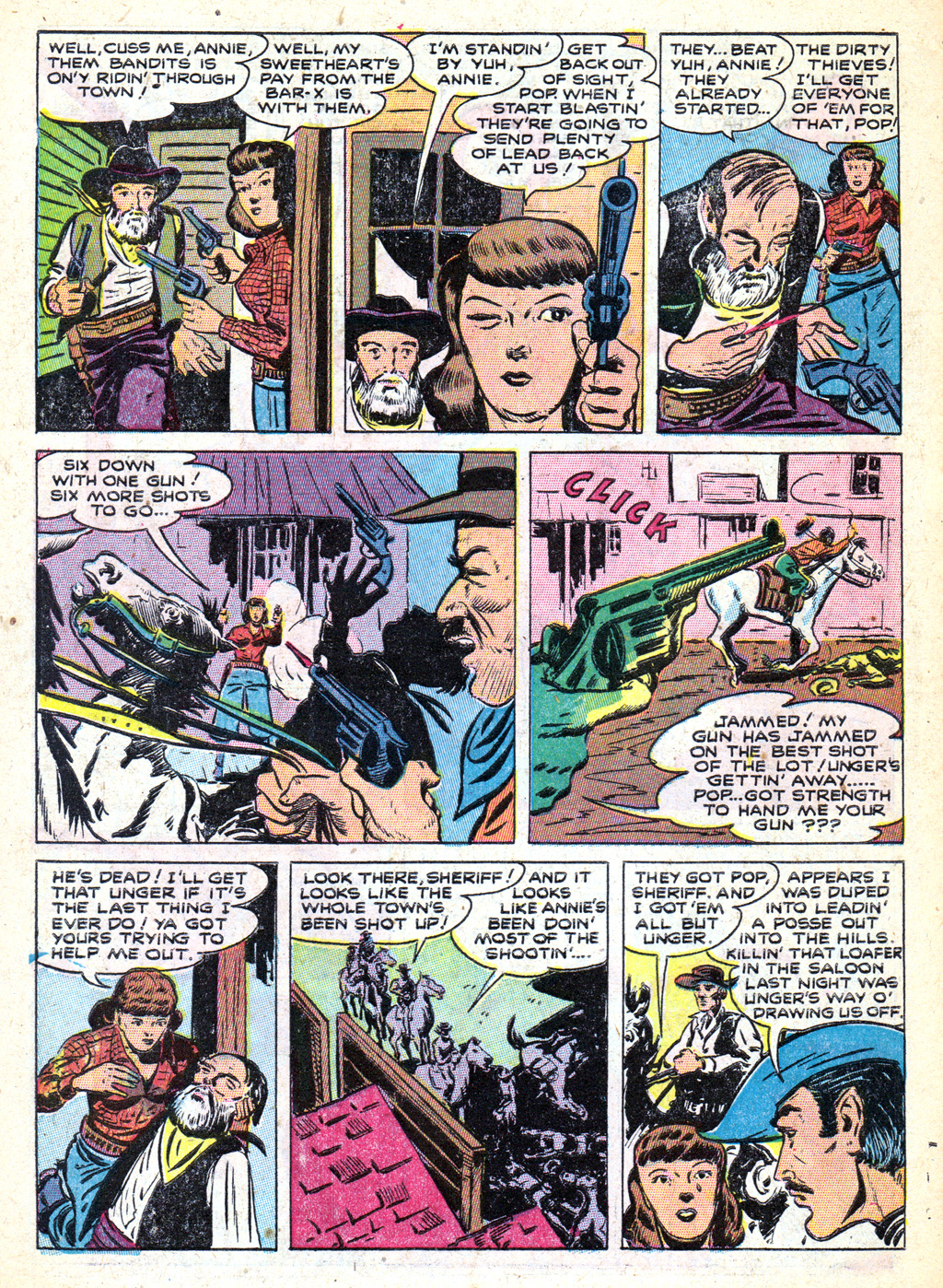Read online Cowboy Western Comics (1948) comic -  Issue #17 - 8