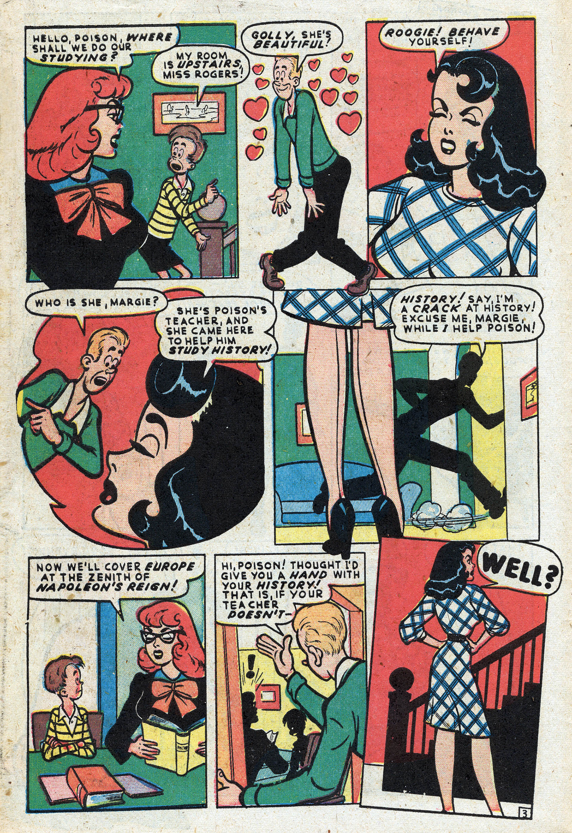 Read online Margie Comics comic -  Issue #40 - 12
