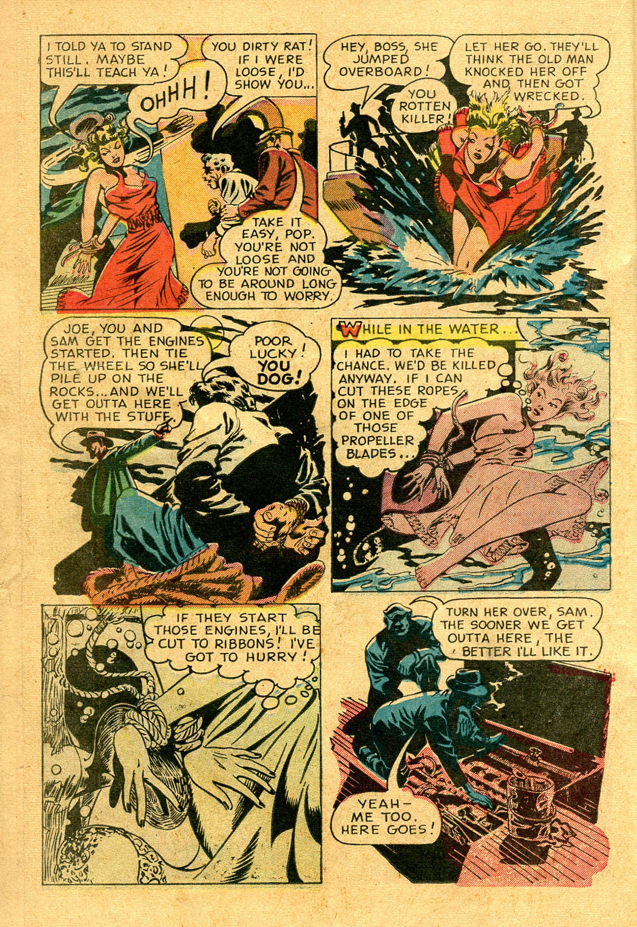 Read online The Saint (1947) comic -  Issue #4 - 22