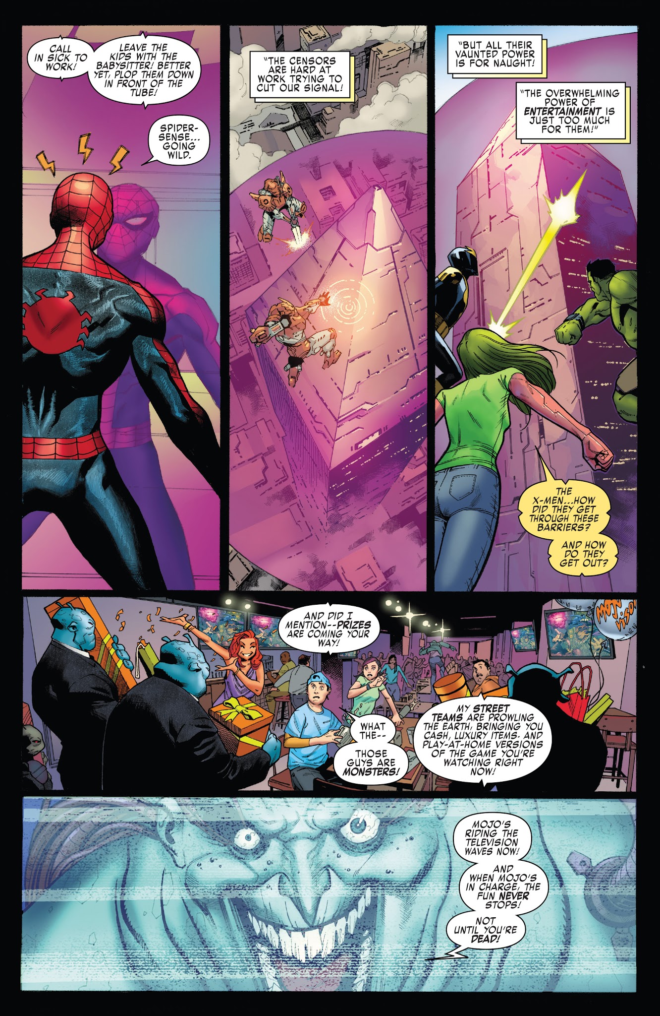 Read online X-Men: Blue comic -  Issue #13 - 12