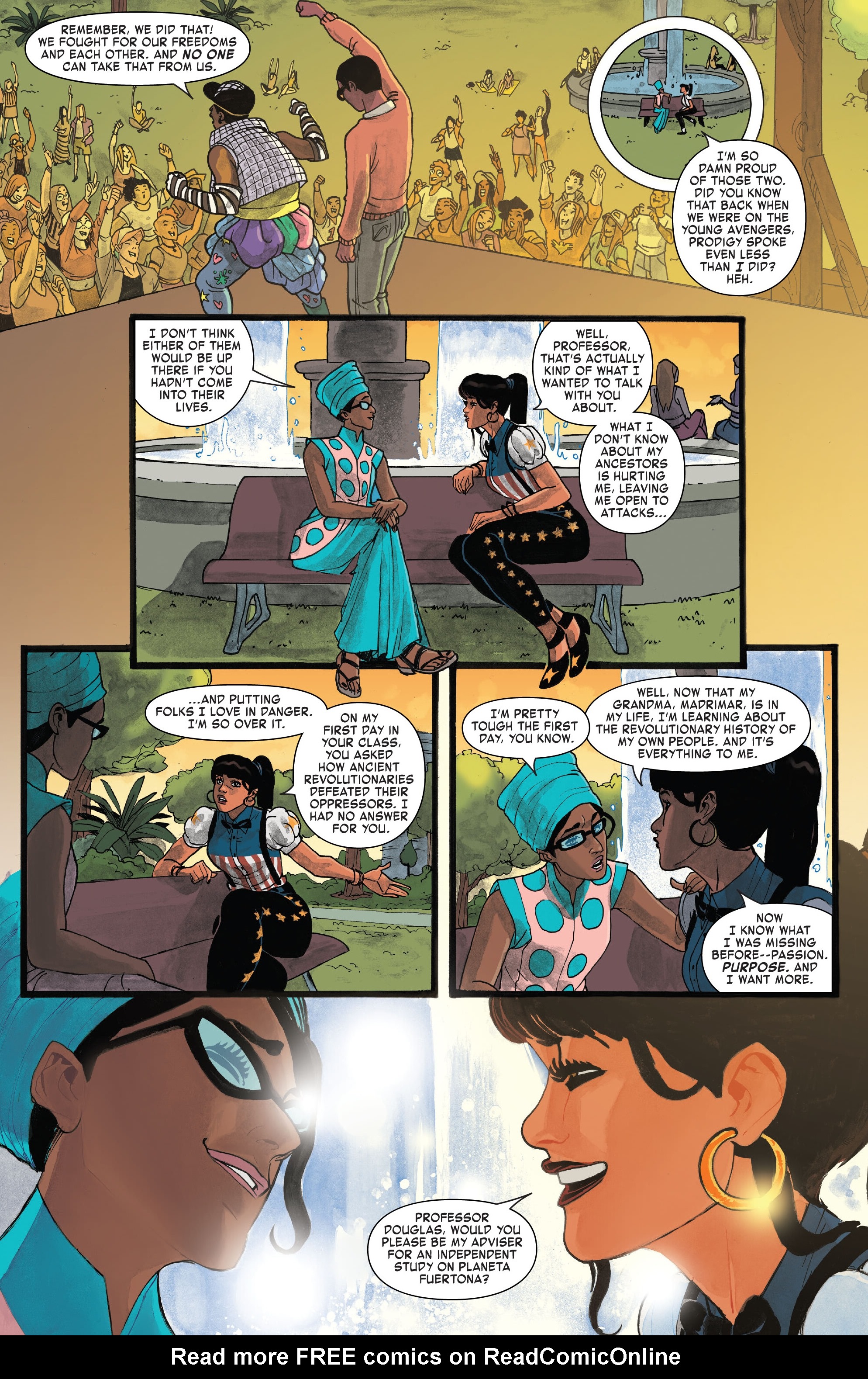 Read online Marvel-Verse: America Chavez comic -  Issue # TPB - 86