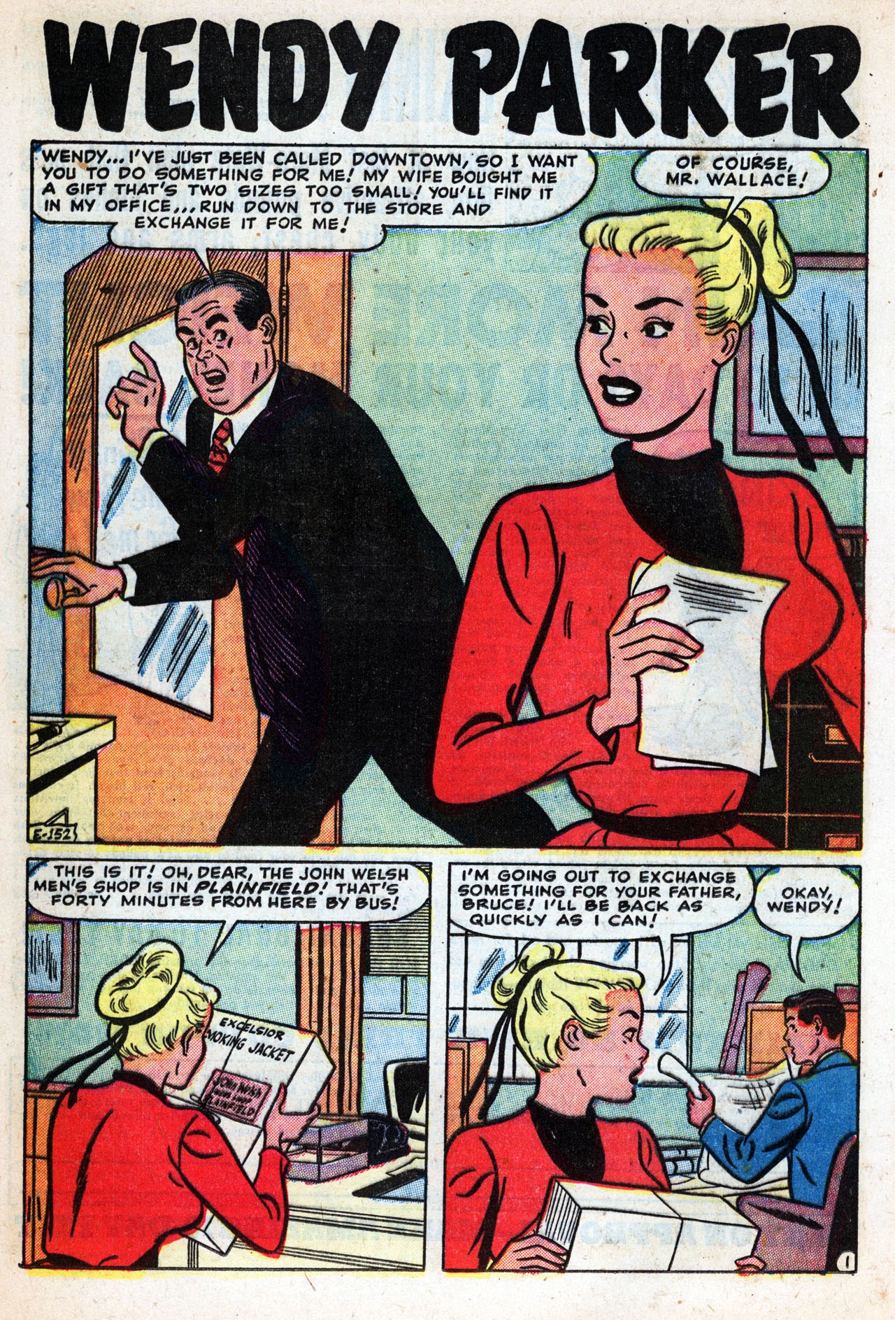 Read online Patsy and her Pals comic -  Issue #7 - 20