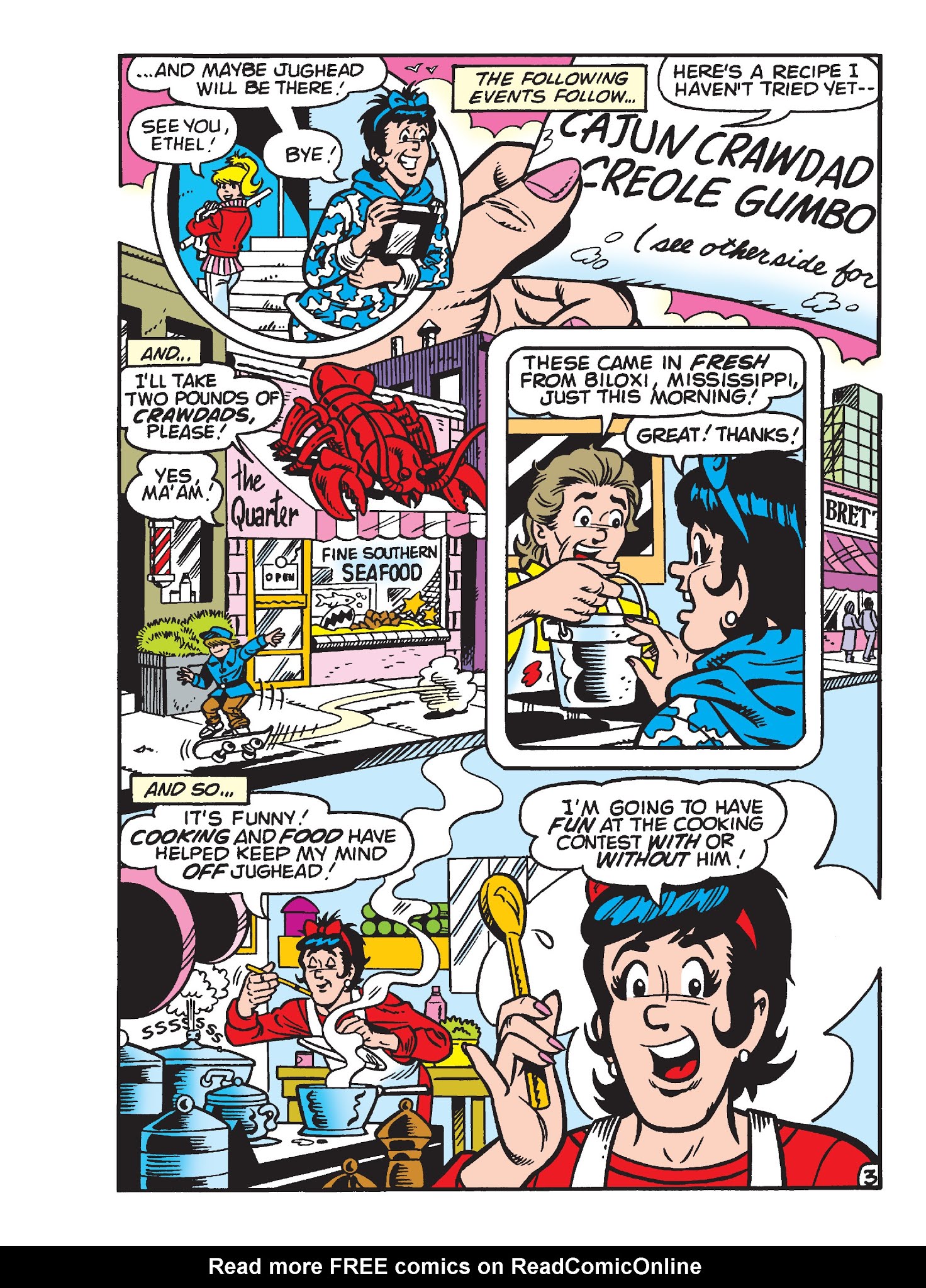 Read online Jughead and Archie Double Digest comic -  Issue #24 - 144