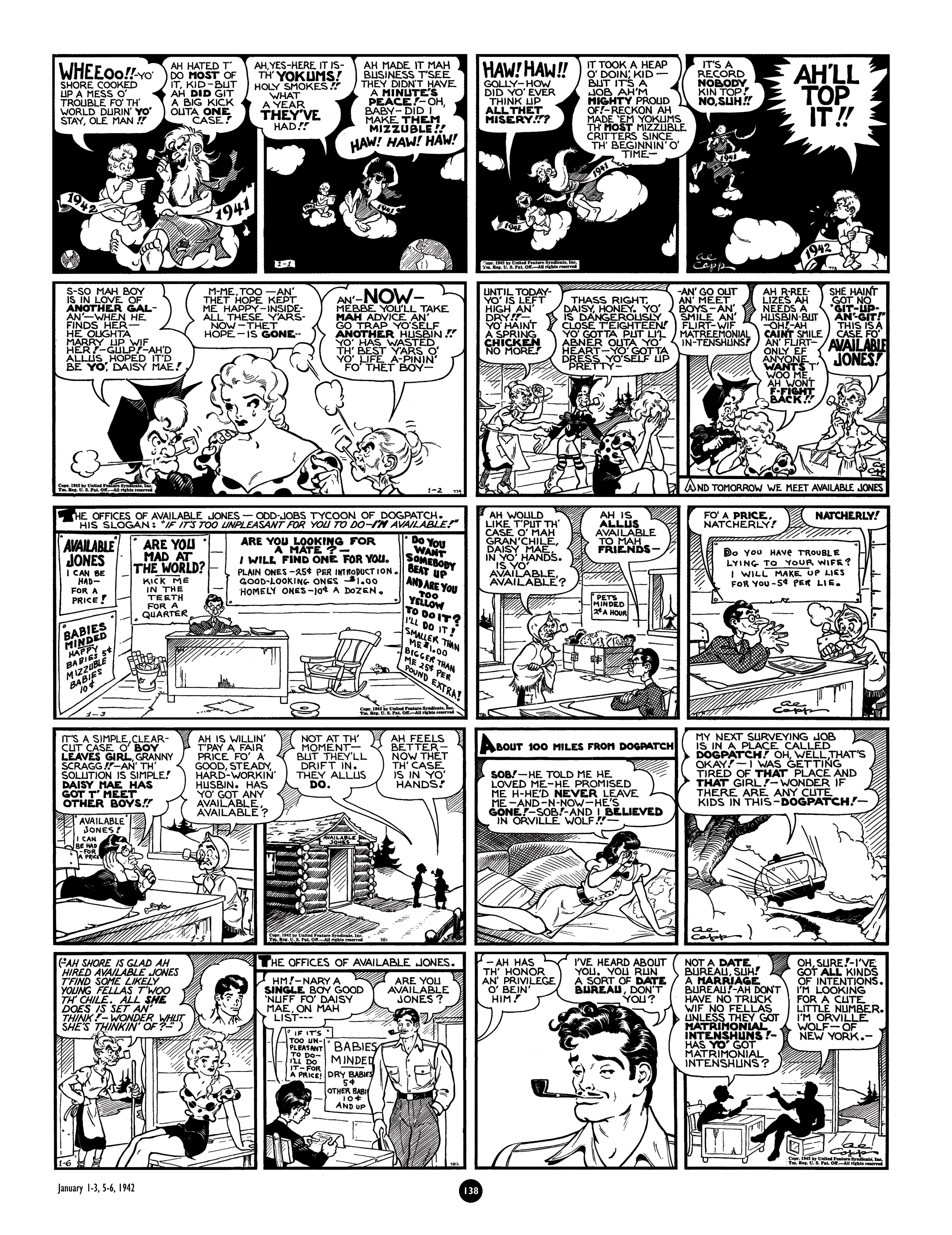 Read online Al Capp's Li'l Abner Complete Daily & Color Sunday Comics comic -  Issue # TPB 4 (Part 2) - 40