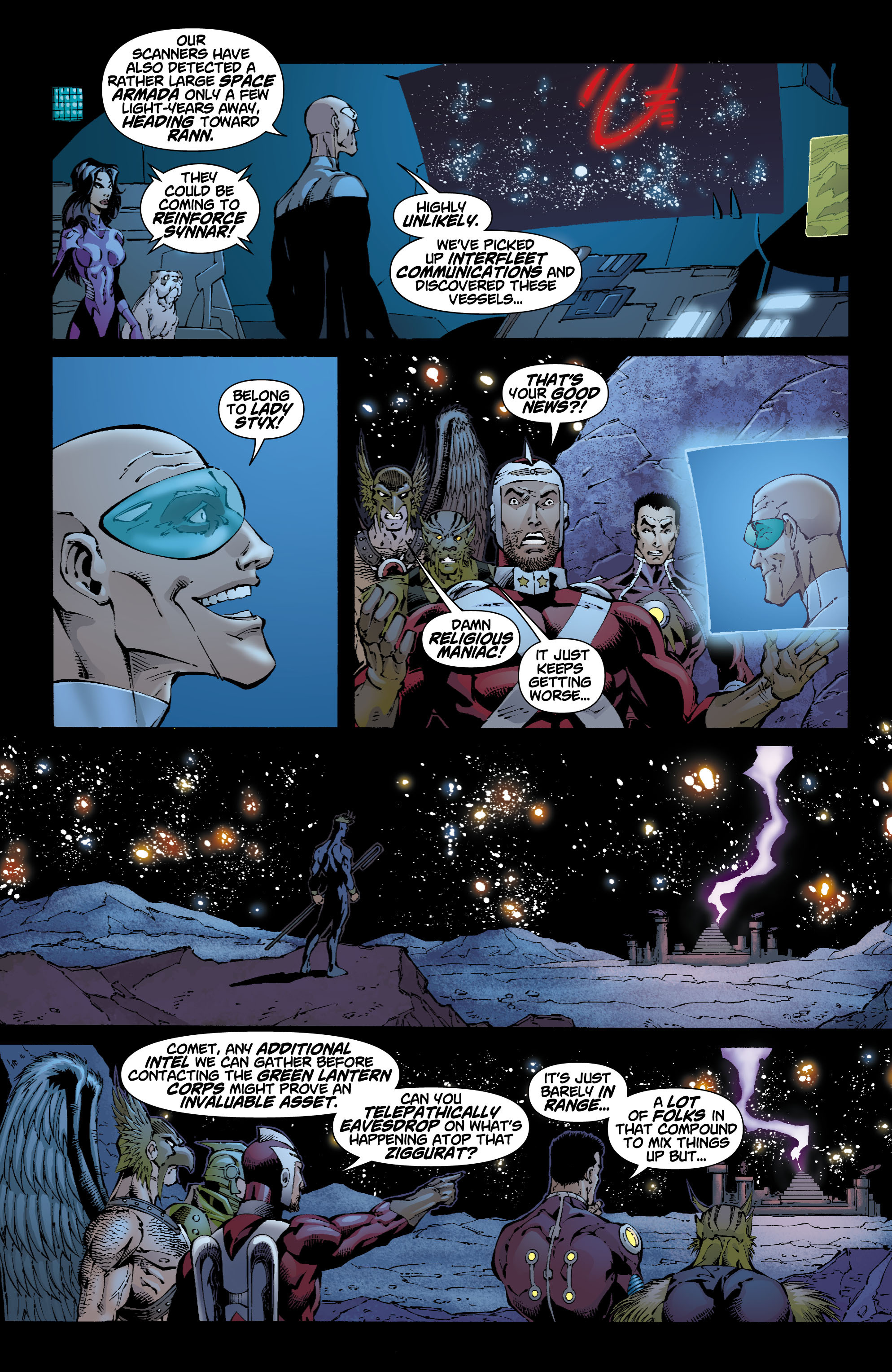 Read online Rann/Thanagar Holy War comic -  Issue #6 - 8