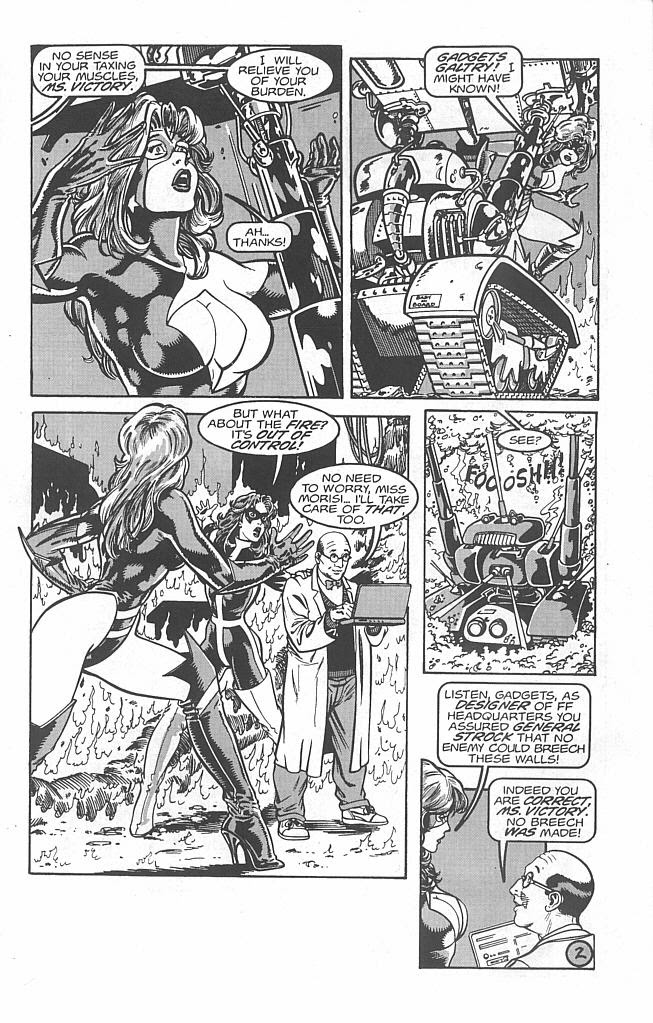 Read online FemForce Special: Rayda The Cyberian Connection comic -  Issue #3 - 4