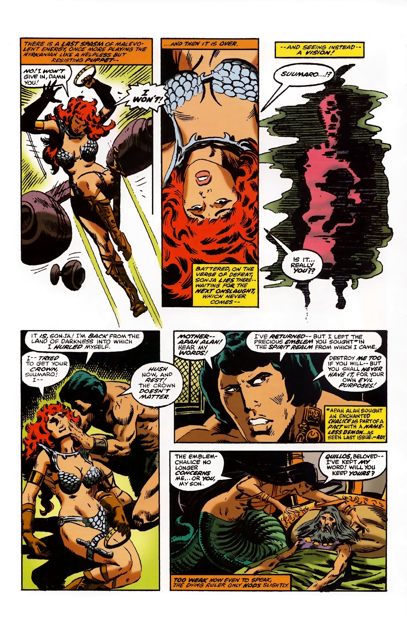 Read online The Adventures of Red Sonja comic -  Issue # TPB 3 - 106