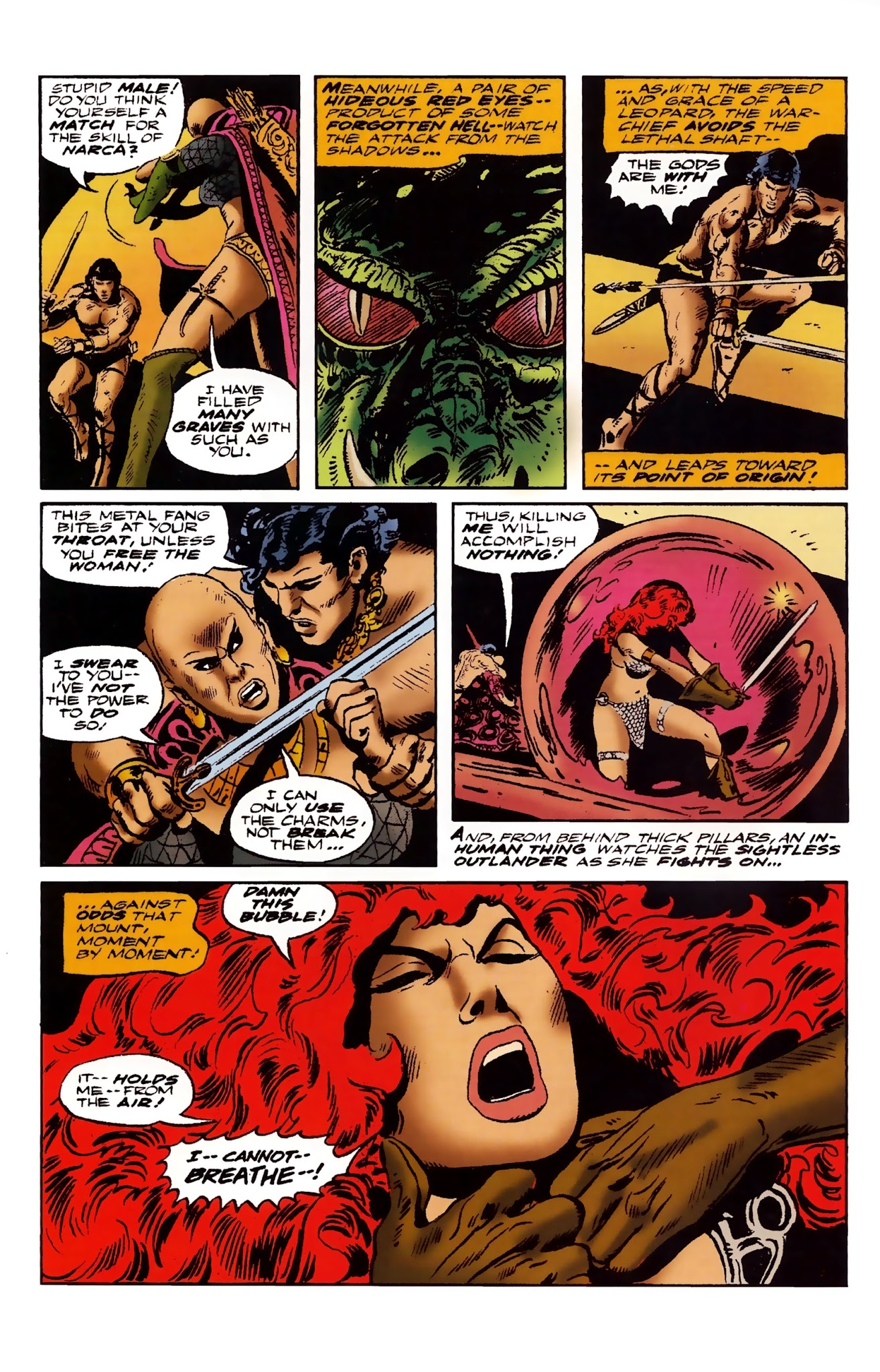 Read online The Adventures of Red Sonja comic -  Issue # TPB 3 - 68