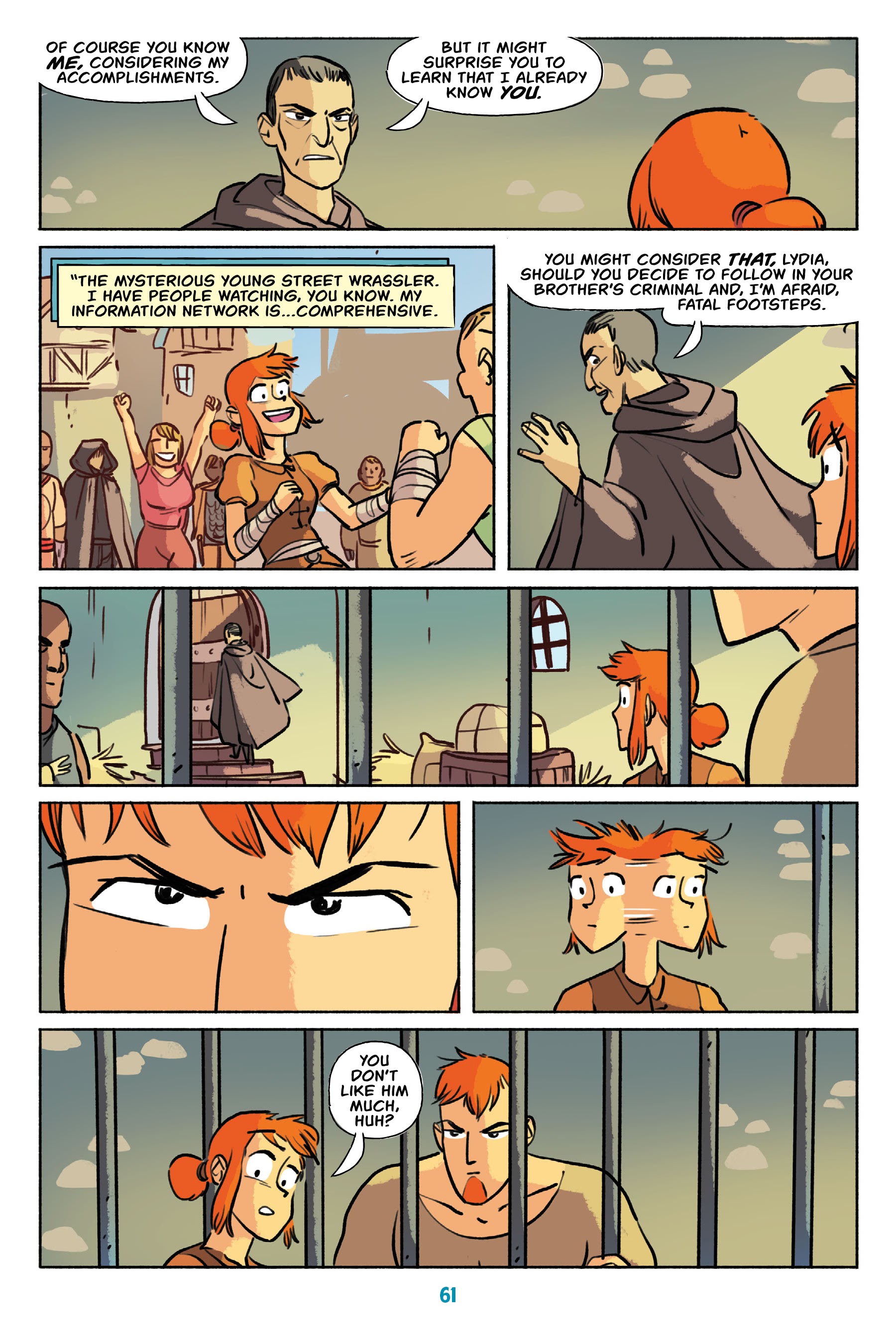 Read online Wrassle Castle comic -  Issue #1 - 60