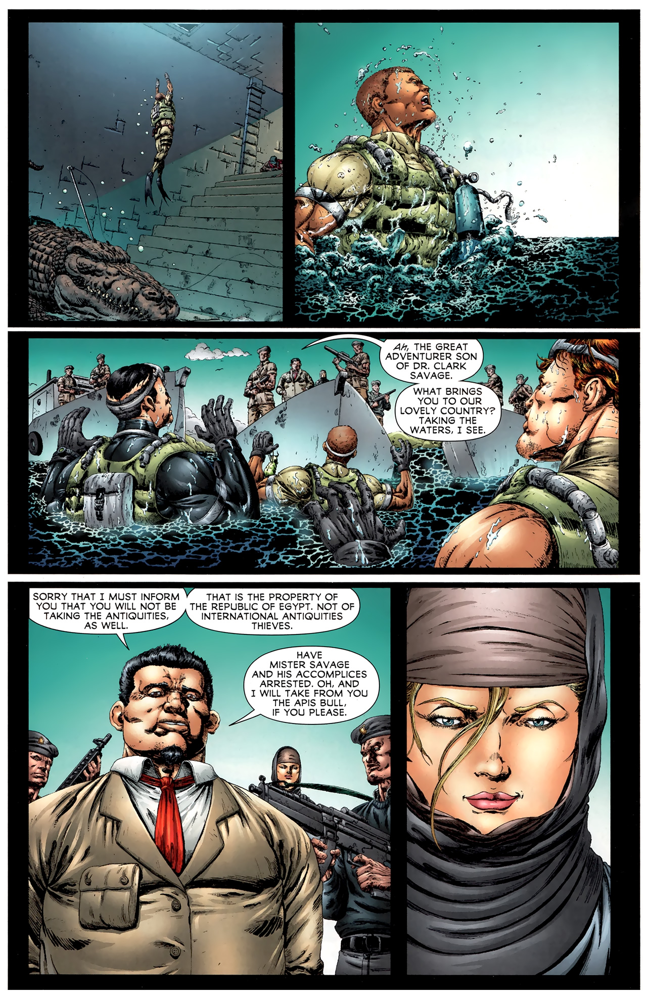 Read online Doc Savage (2010) comic -  Issue #14 - 8