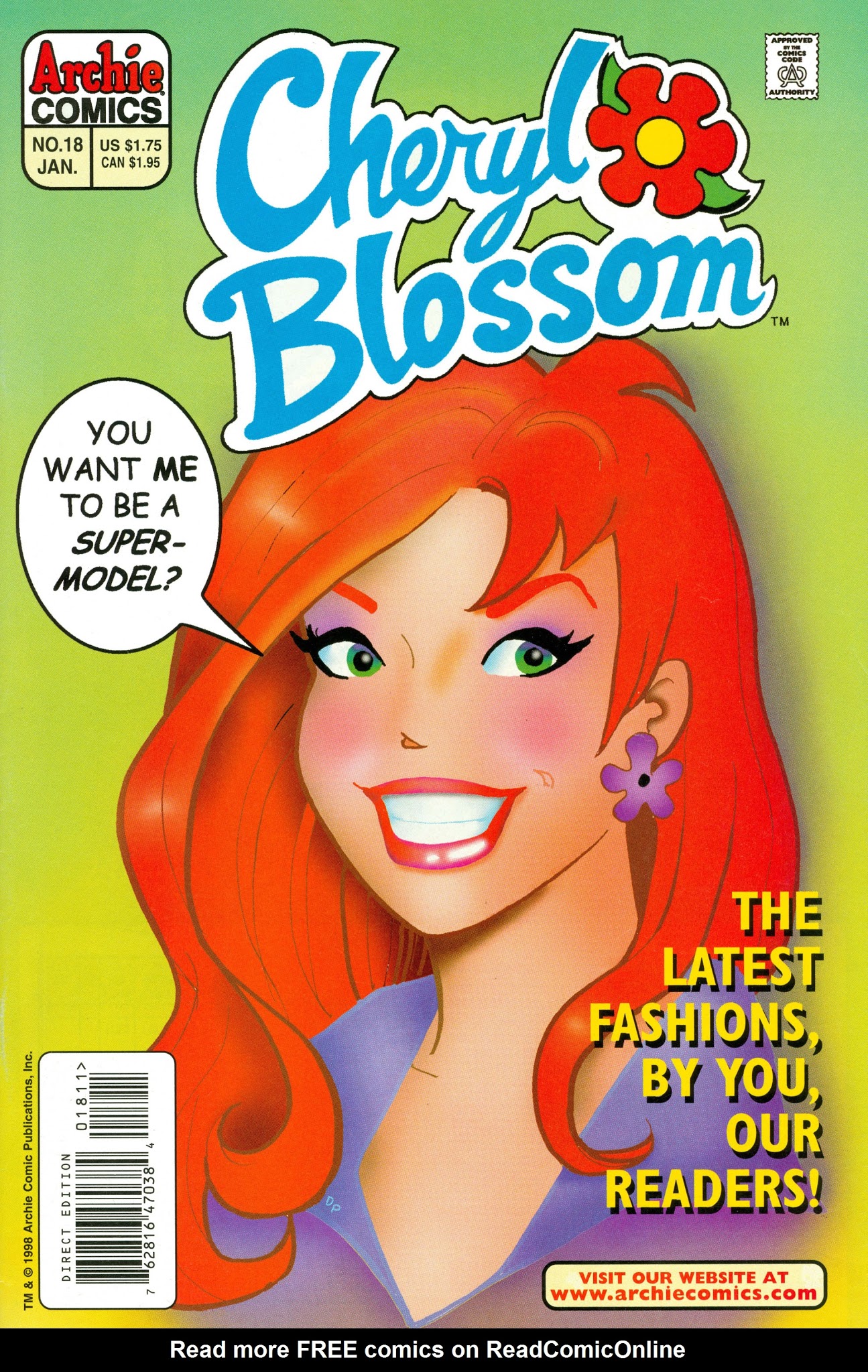 Read online Cheryl Blossom comic -  Issue #18 - 1