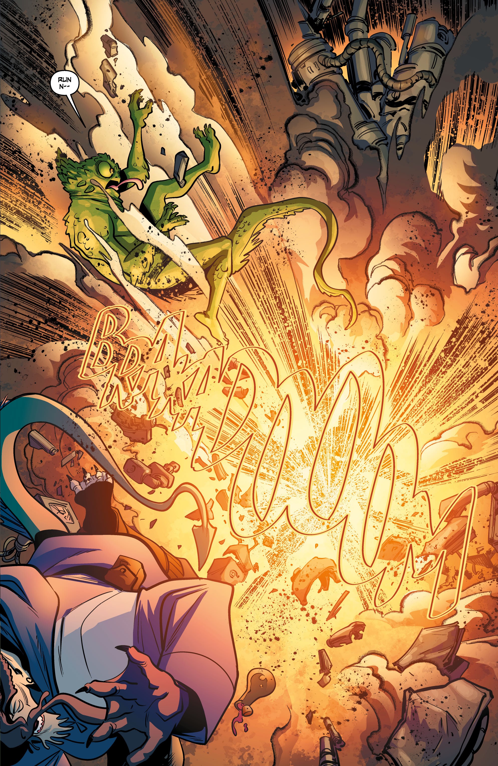 Read online Alter Nation: They Hide Hybrids comic -  Issue # TPB - 36