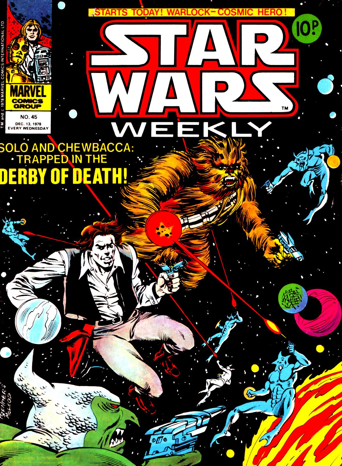 Read online Star Wars Weekly comic -  Issue #45 - 1