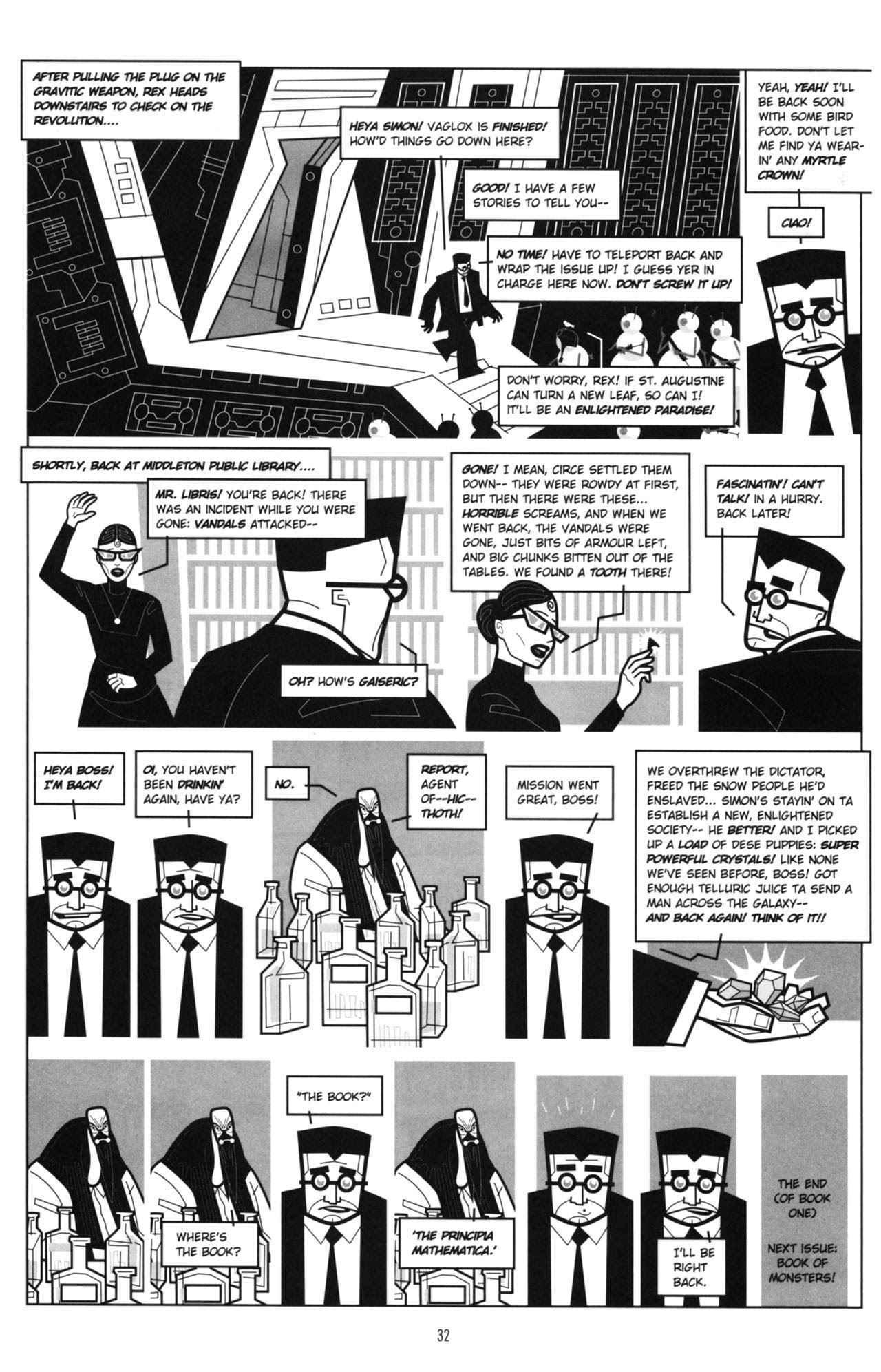 Read online Rex Libris comic -  Issue #5 - 34