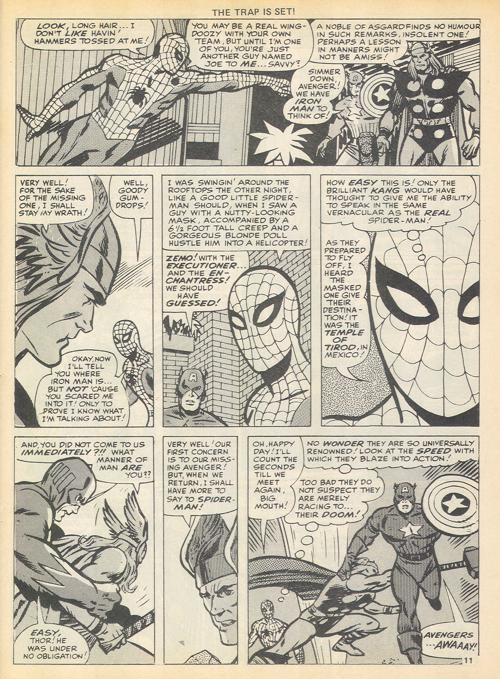 Read online The Avengers (1973) comic -  Issue #8 - 11