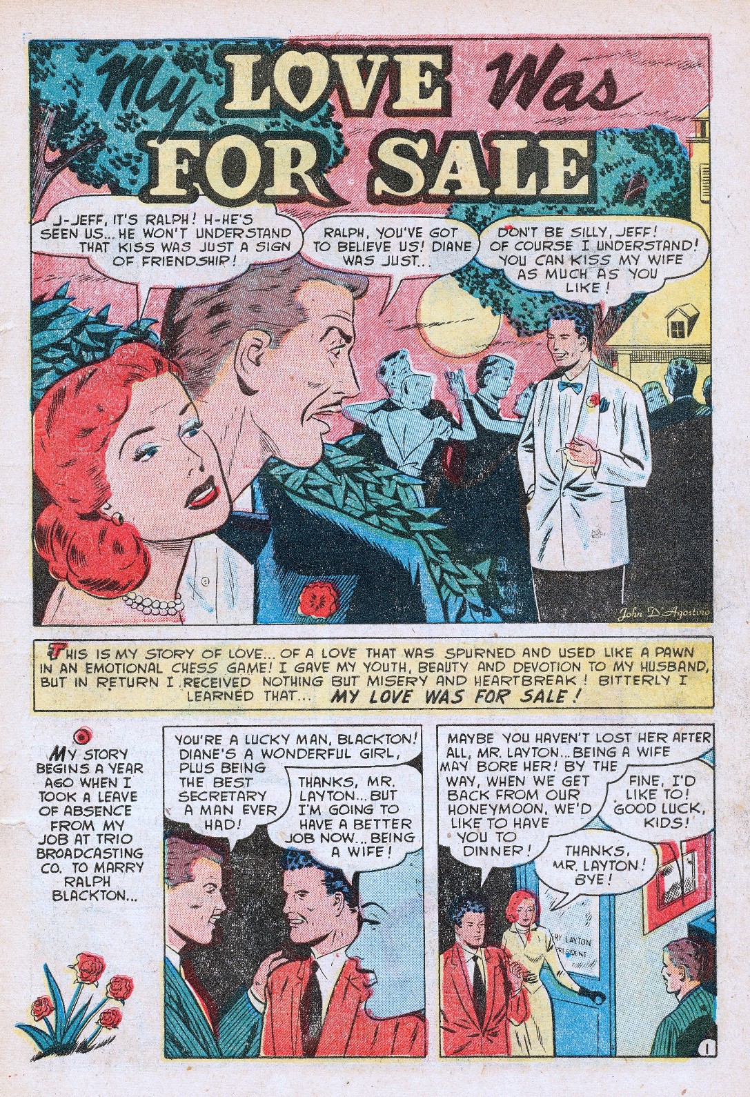 Read online Romantic Hearts comic -  Issue #10 - 3