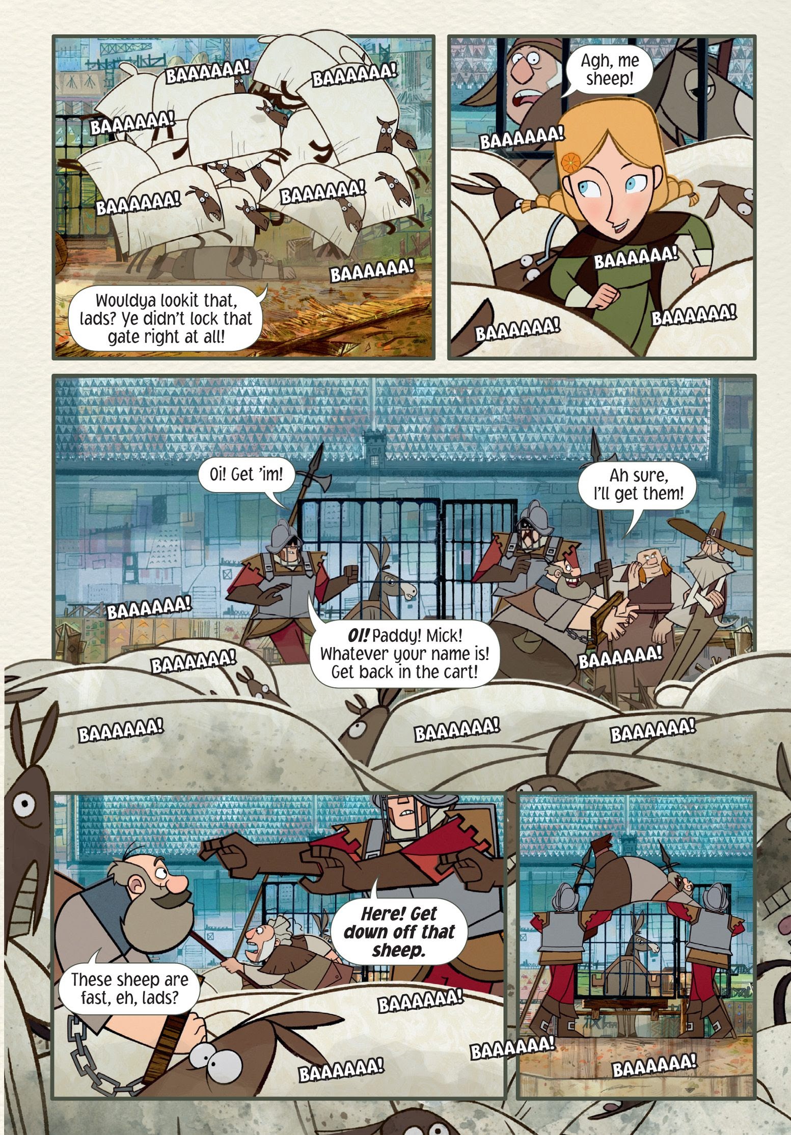 Read online Wolfwalkers: The Graphic Novel comic -  Issue # TPB (Part 1) - 66
