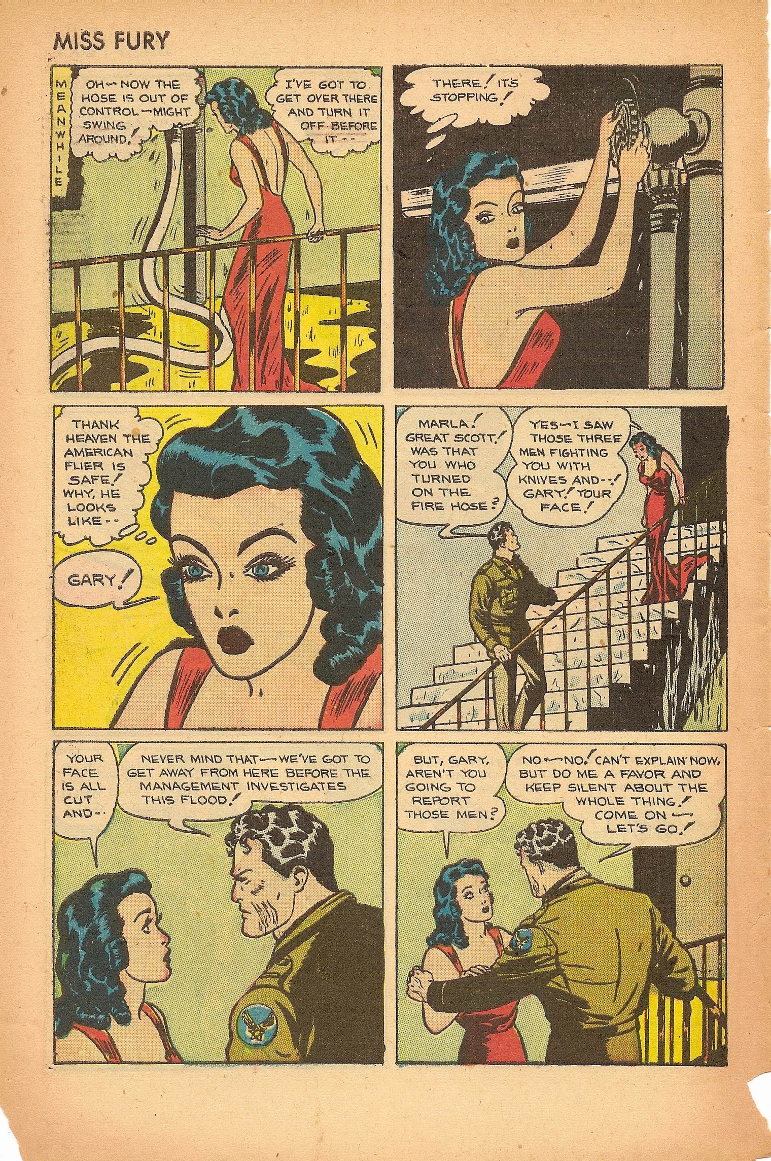 Read online Miss Fury Comics comic -  Issue #7 - 30