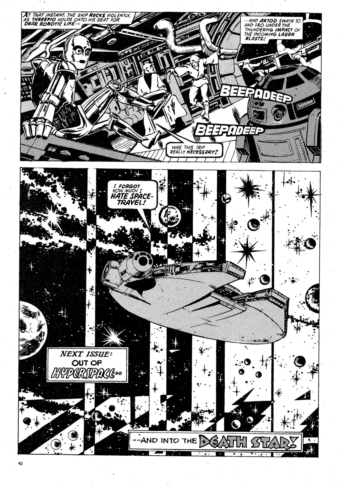 Read online Star Wars Weekly comic -  Issue #141 - 42