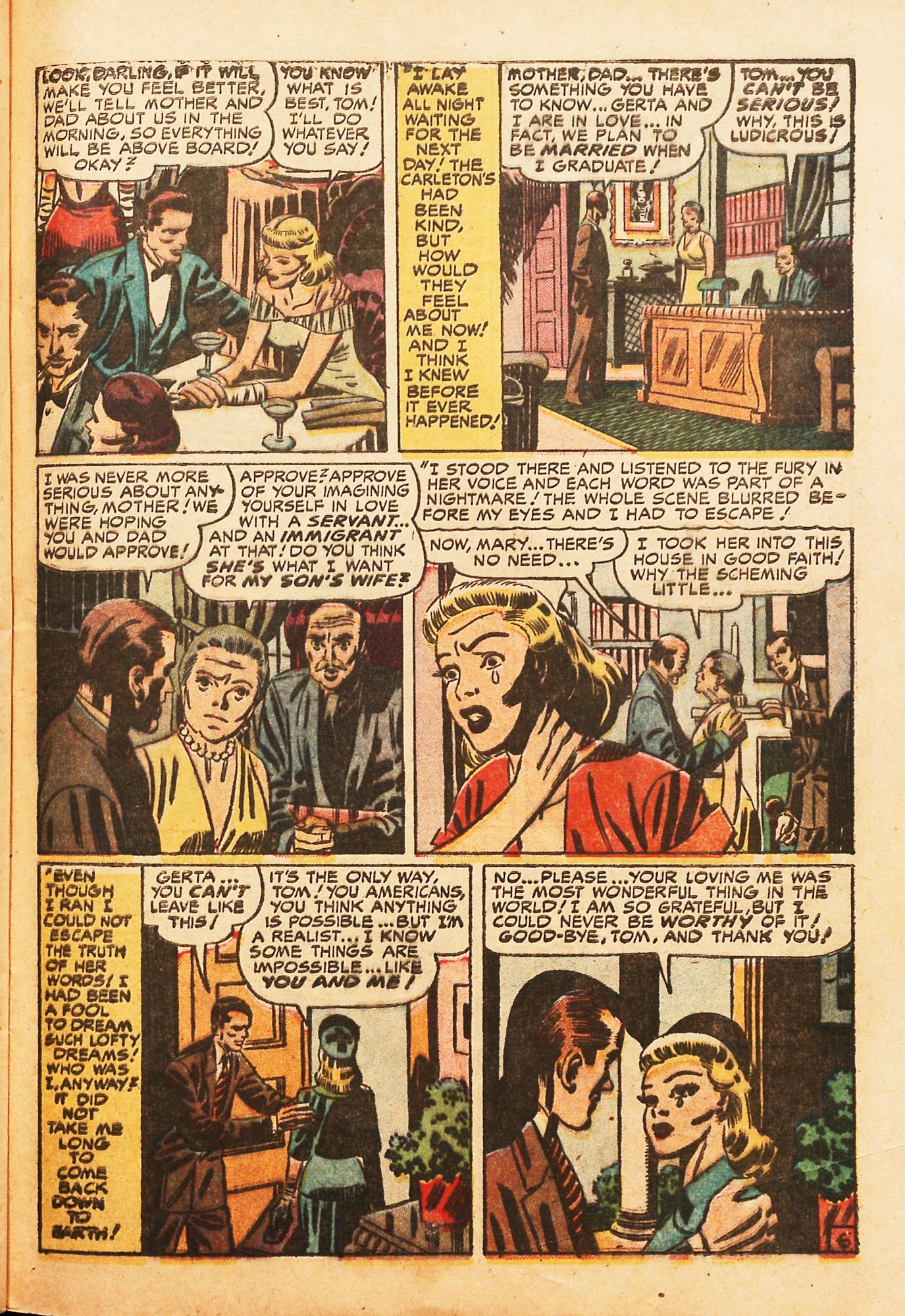 Read online Young Love (1949) comic -  Issue #16 - 35