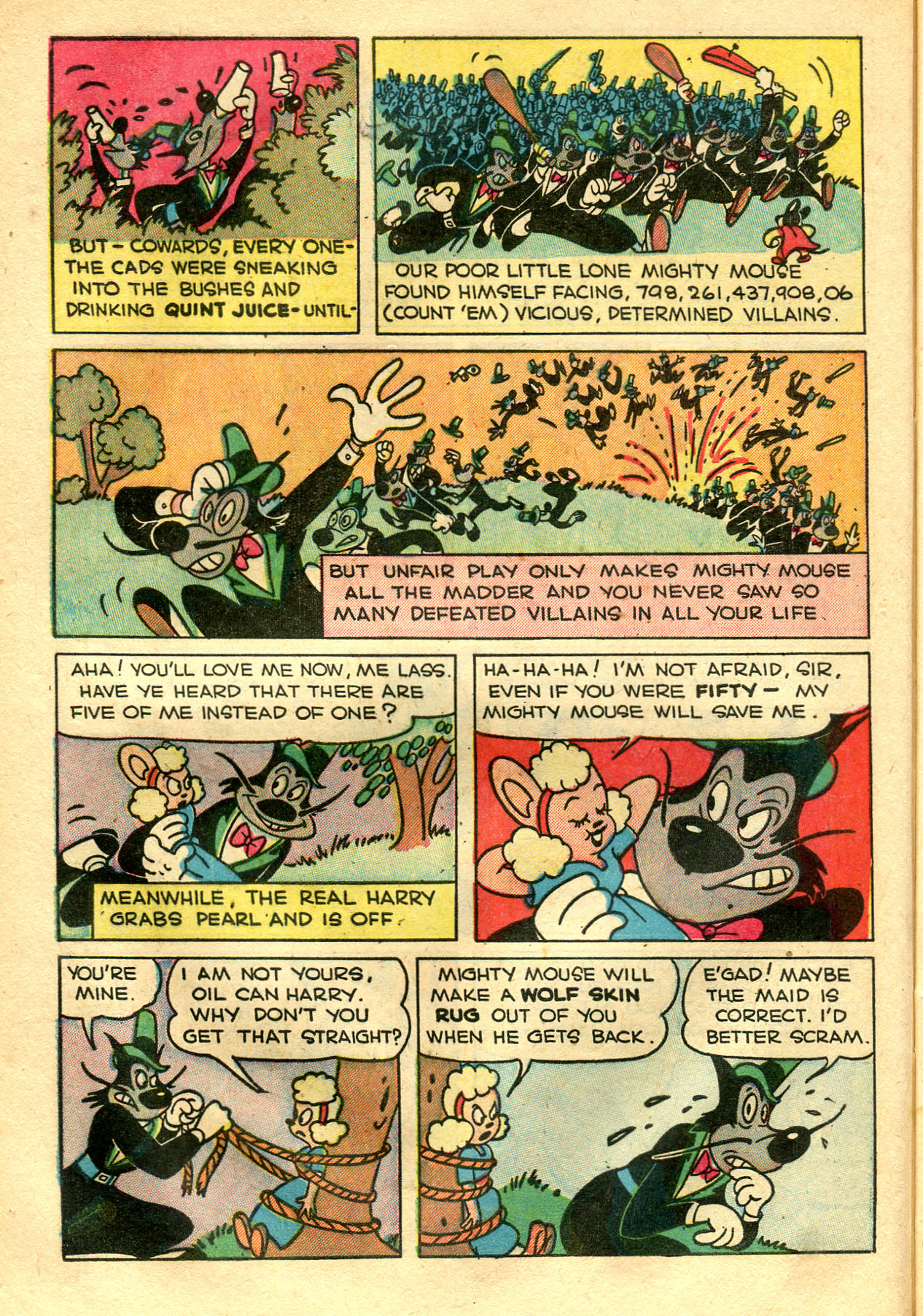 Read online Paul Terry's Mighty Mouse Comics comic -  Issue #43 - 40