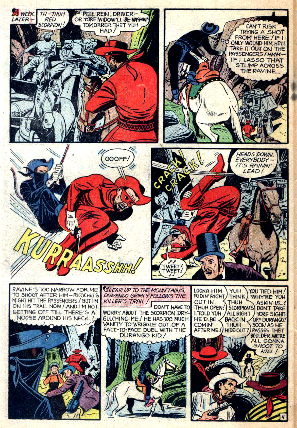 Read online Charles Starrett as The Durango Kid comic -  Issue #31 - 30