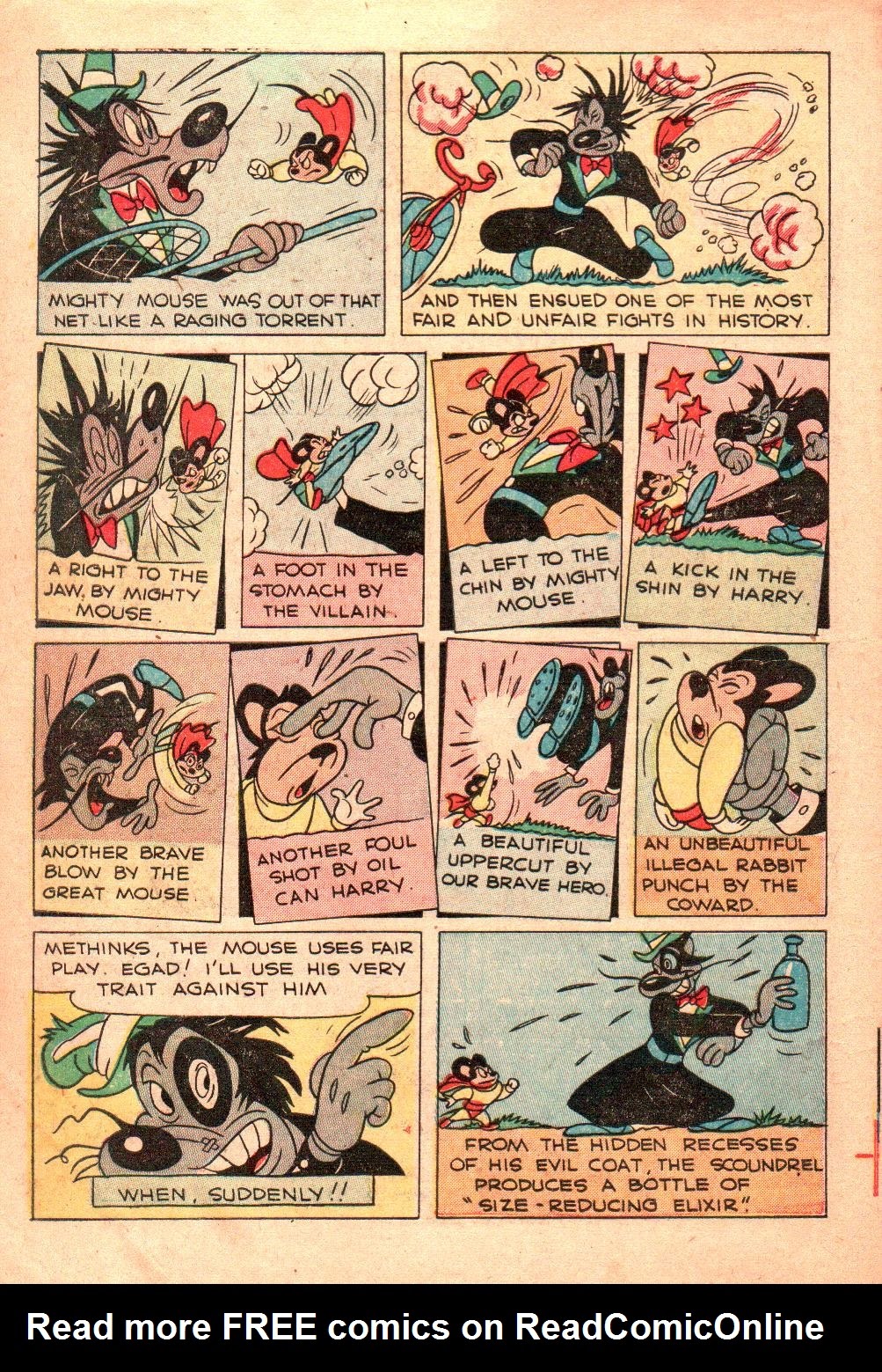 Read online Paul Terry's Mighty Mouse Comics comic -  Issue #15 - 8