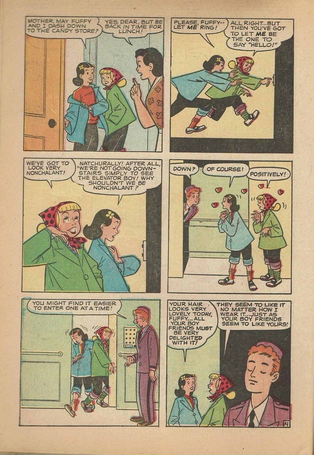 Read online Junior Miss (1947) comic -  Issue #38 - 6