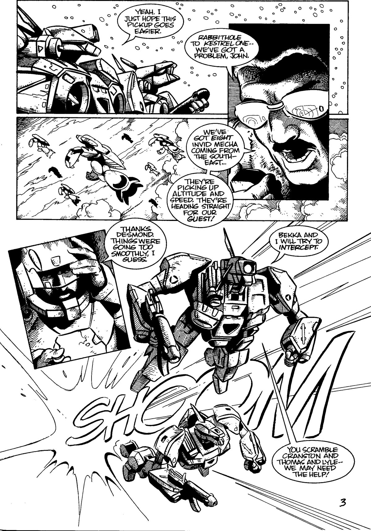 Read online Robotech: Invid War comic -  Issue #17 - 5