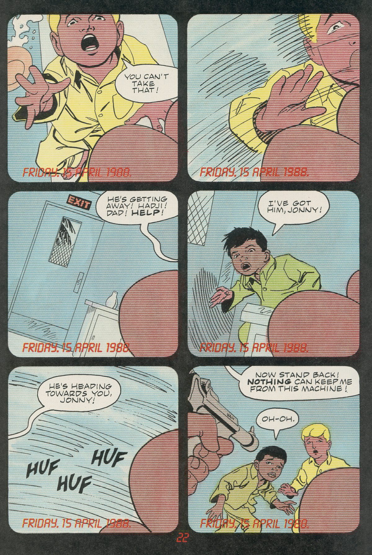 Read online Jonny Quest comic -  Issue #22 - 28