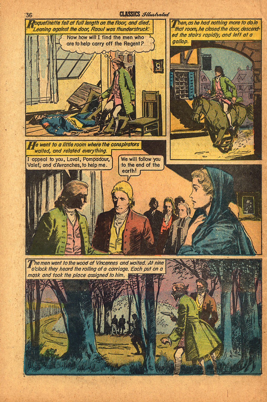 Read online Classics Illustrated comic -  Issue #158 - 38