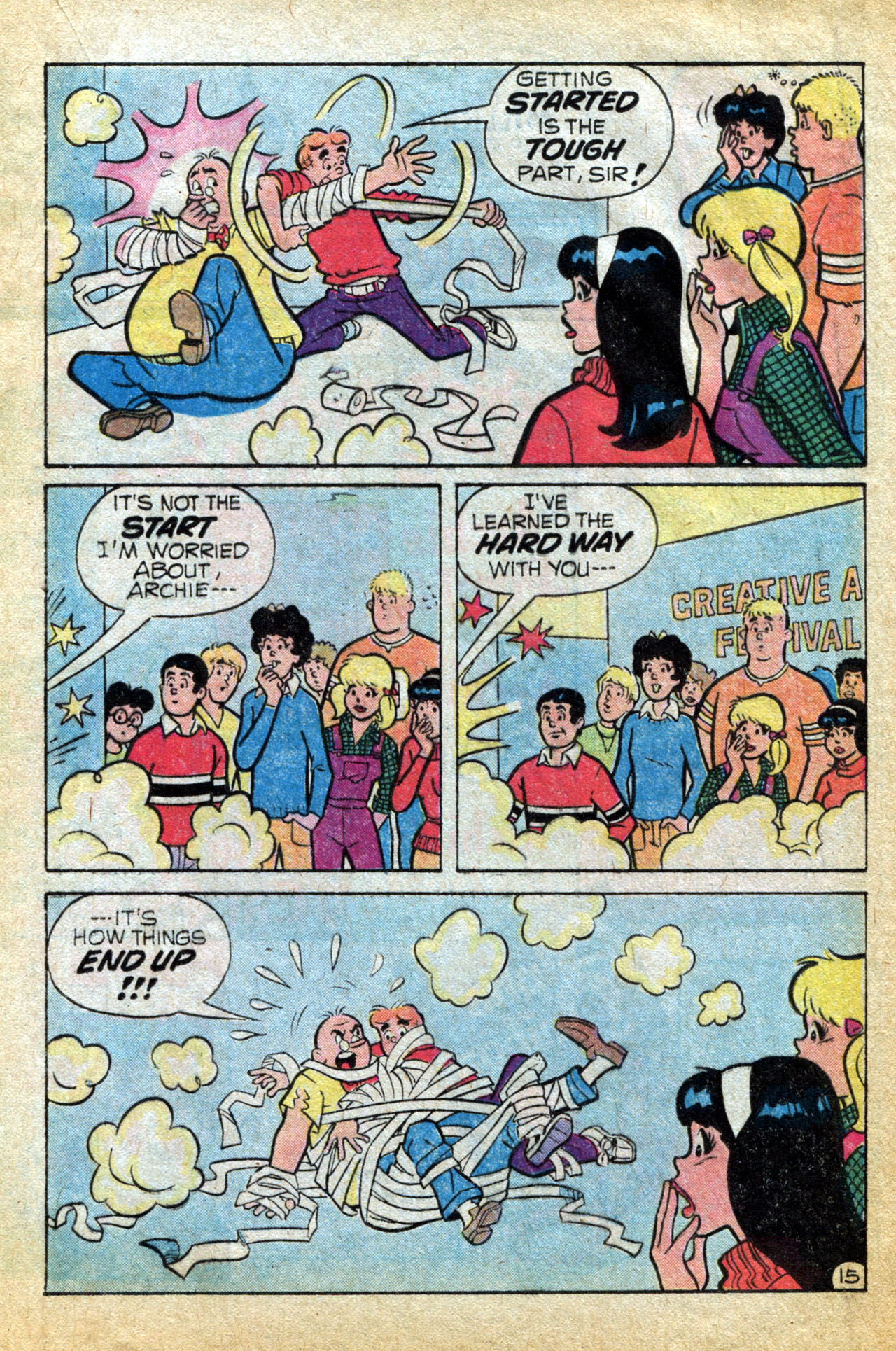 Read online Archie's Festival comic -  Issue # Full - 17