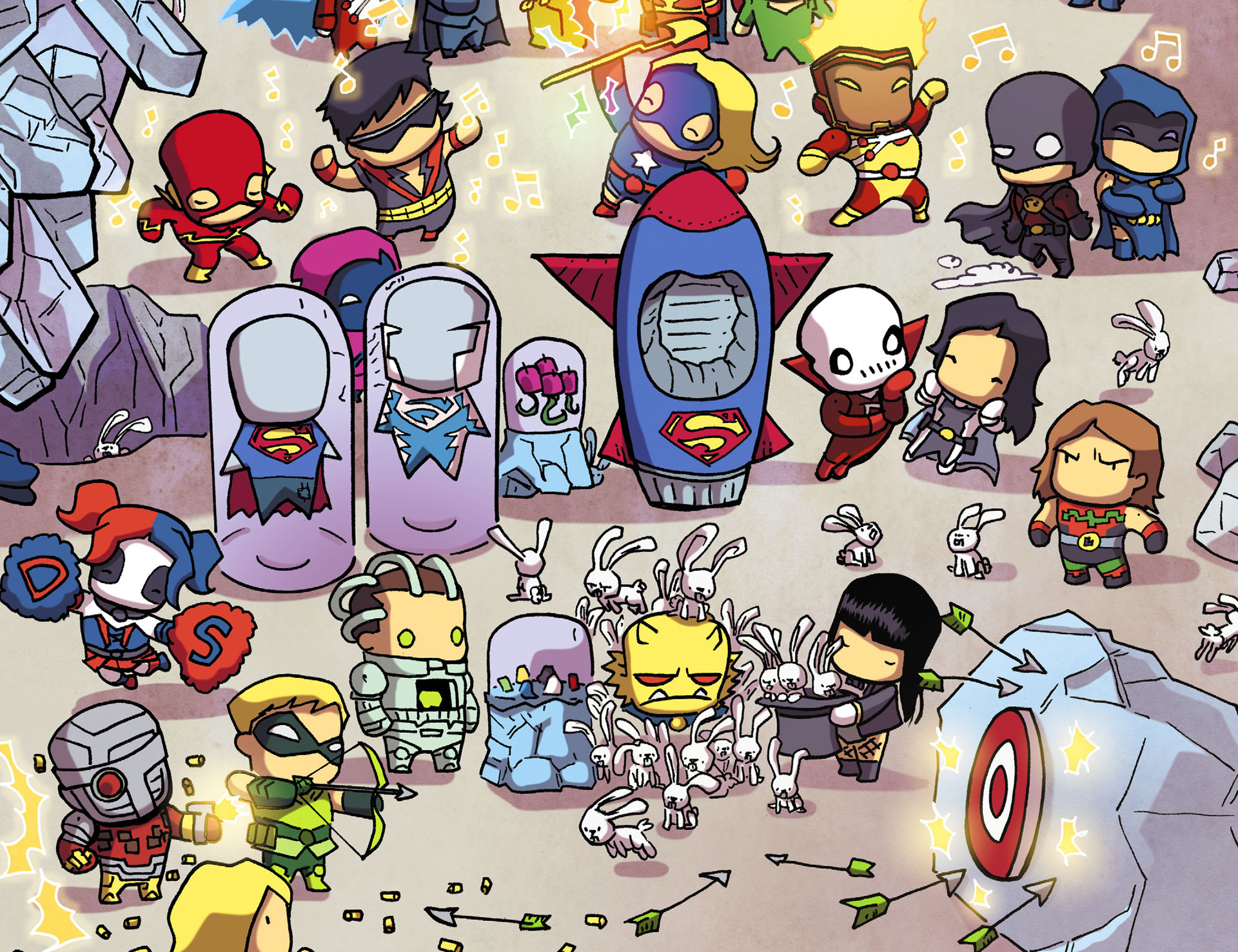 Read online Scribblenauts Unmasked: A Crisis of Imagination comic -  Issue #12 - 8