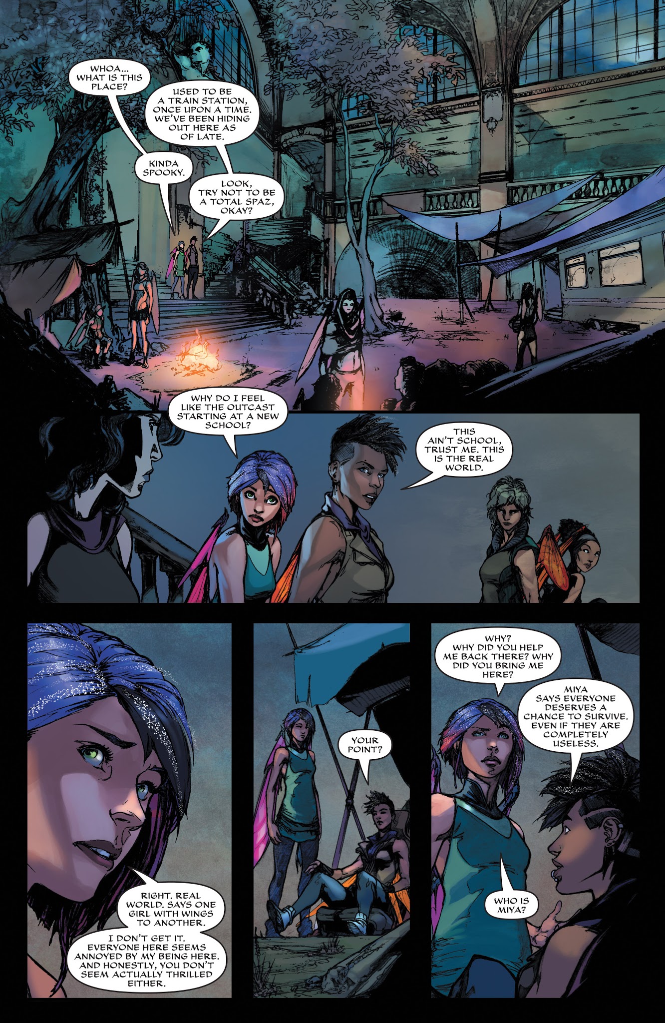 Read online Michael Turner's Eternal Soulfire comic -  Issue #2 - 21