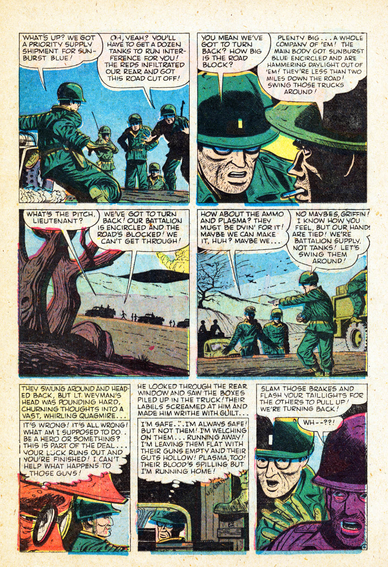 Read online Combat (1952) comic -  Issue #2 - 16