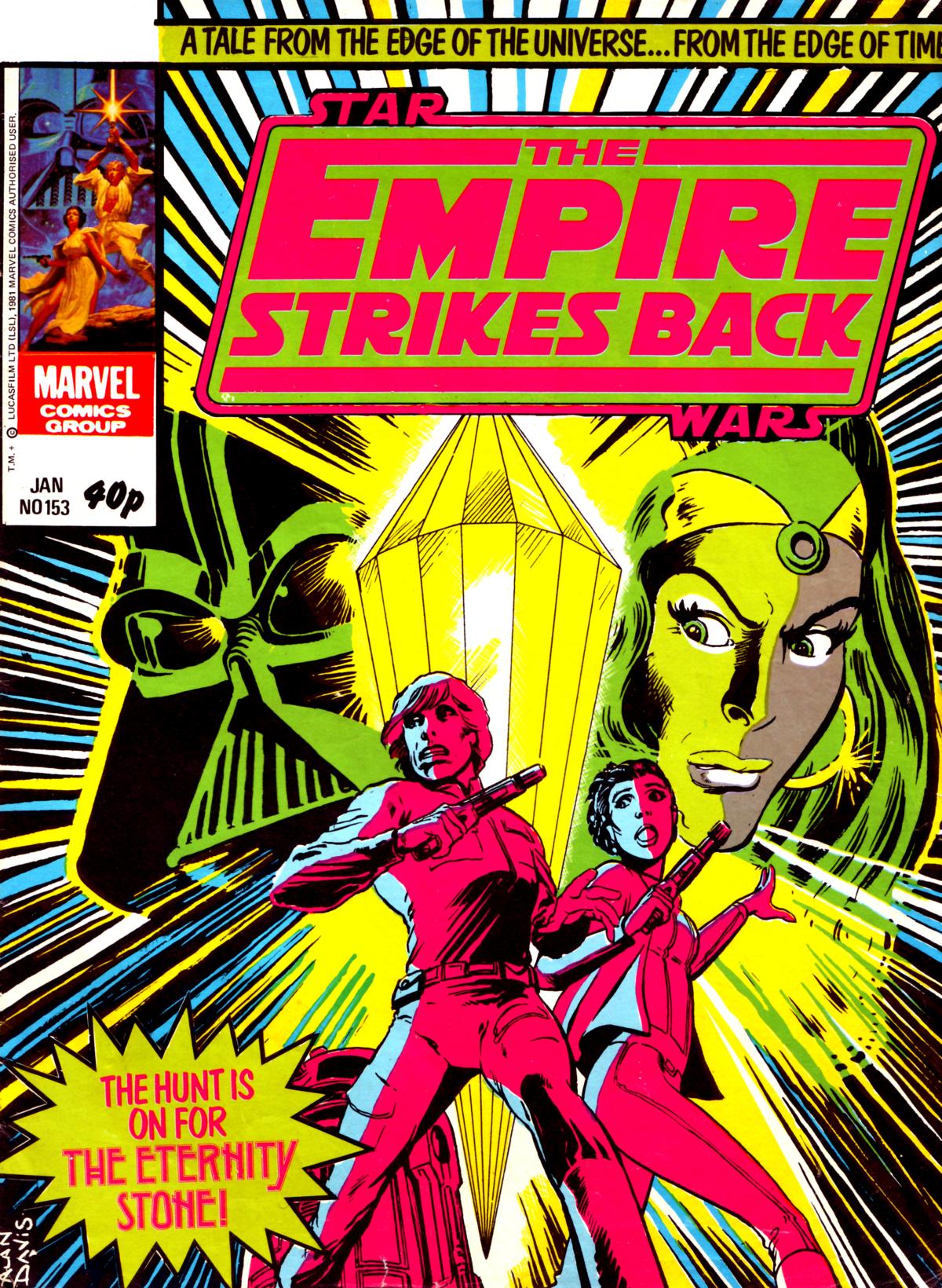 Read online Star Wars: The Empire Strikes Back comic -  Issue #153 - 1