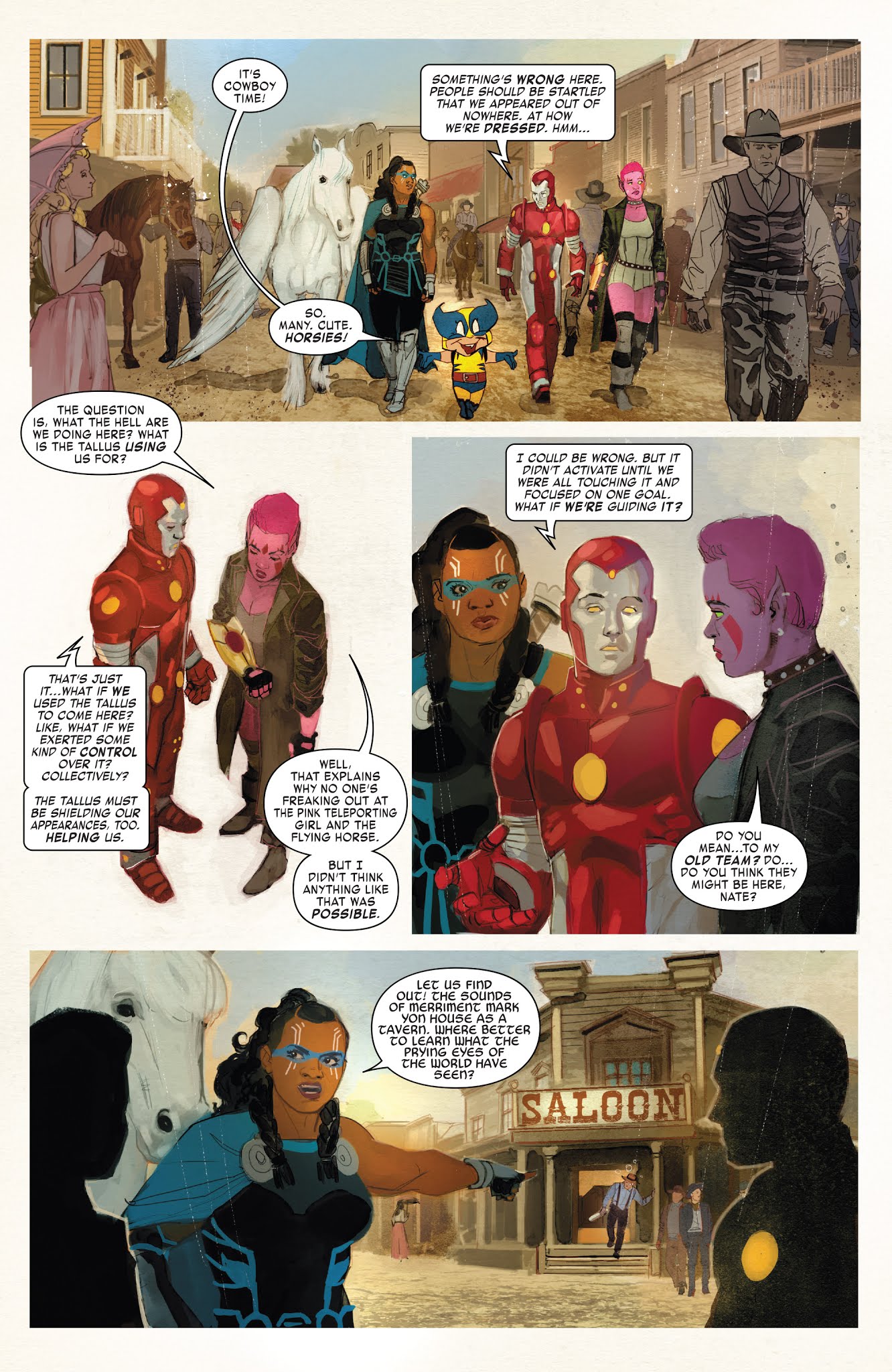 Read online Exiles (2018) comic -  Issue #6 - 12