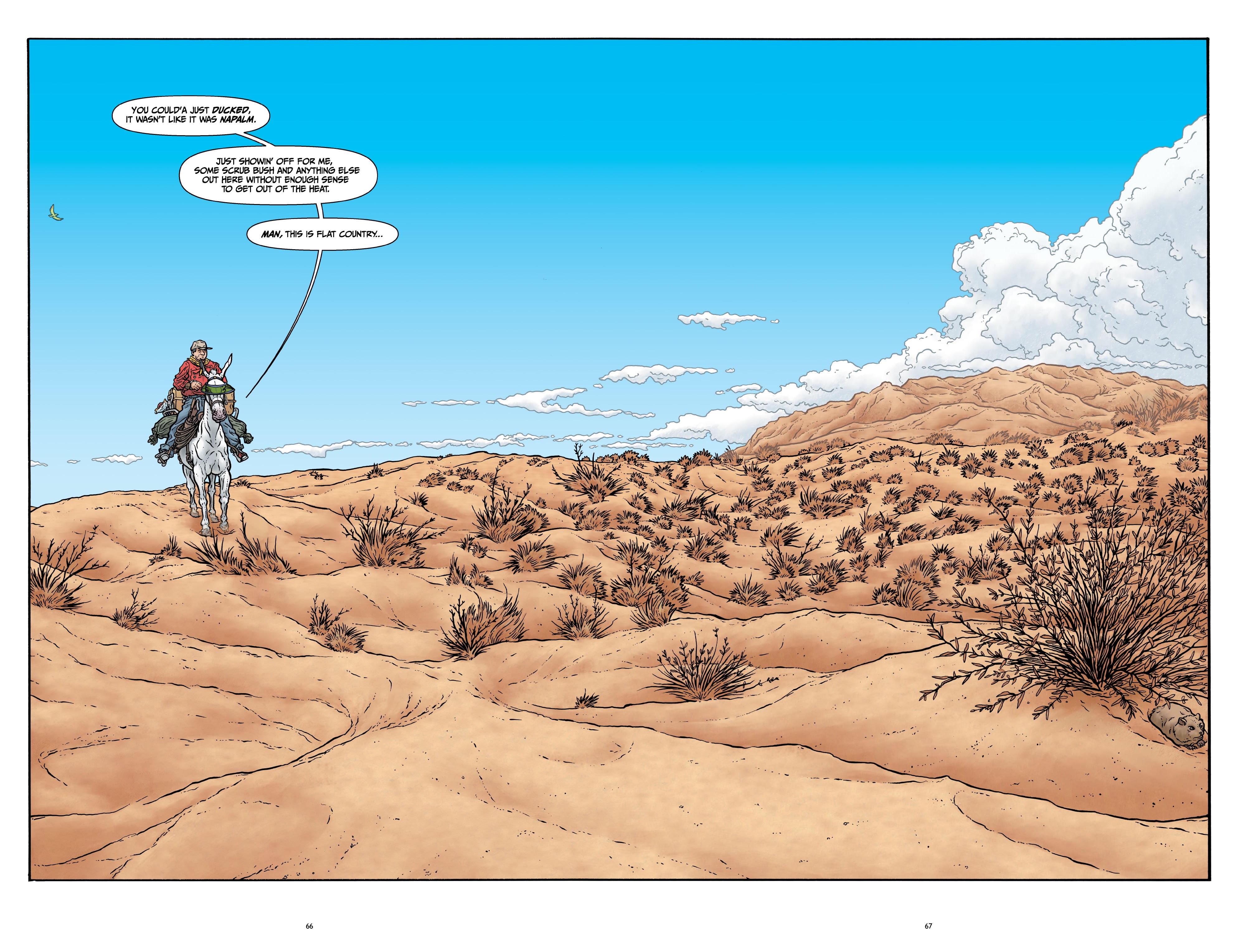 Read online Shaolin Cowboy comic -  Issue # _Start Trek (Part 1) - 50