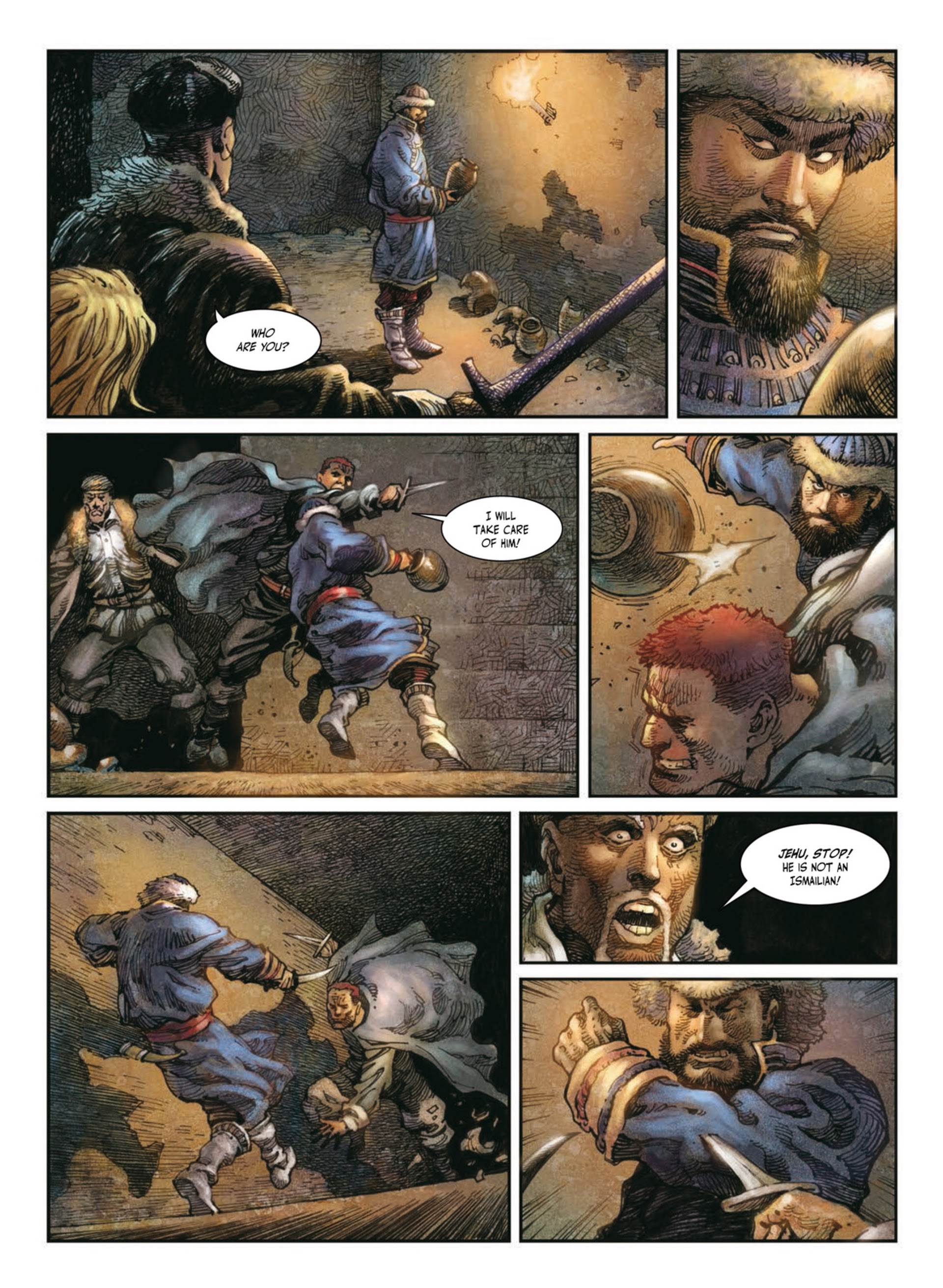Read online Crusades comic -  Issue #1 - 109