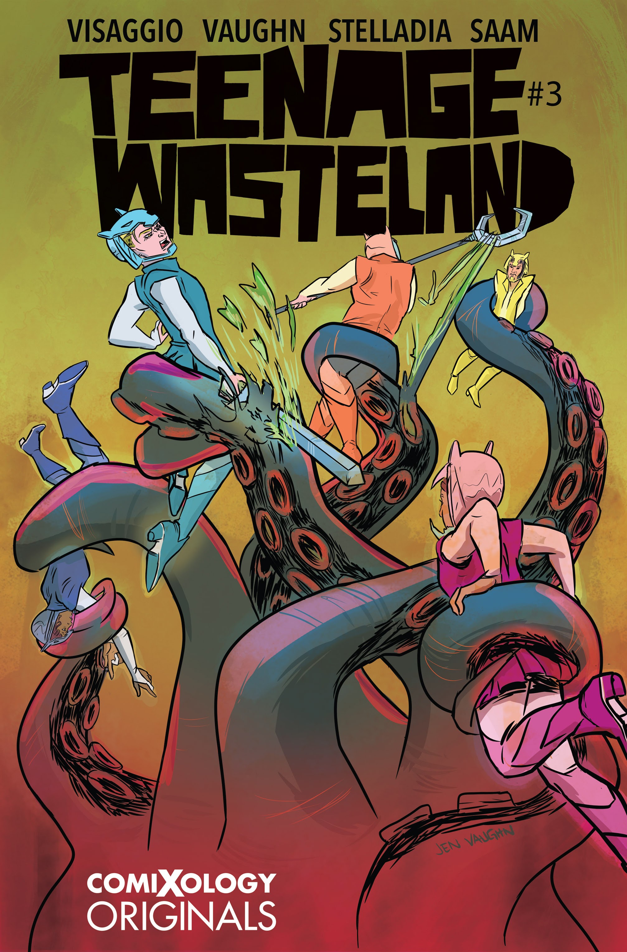 Read online Teenage Wasteland comic -  Issue #3 - 1