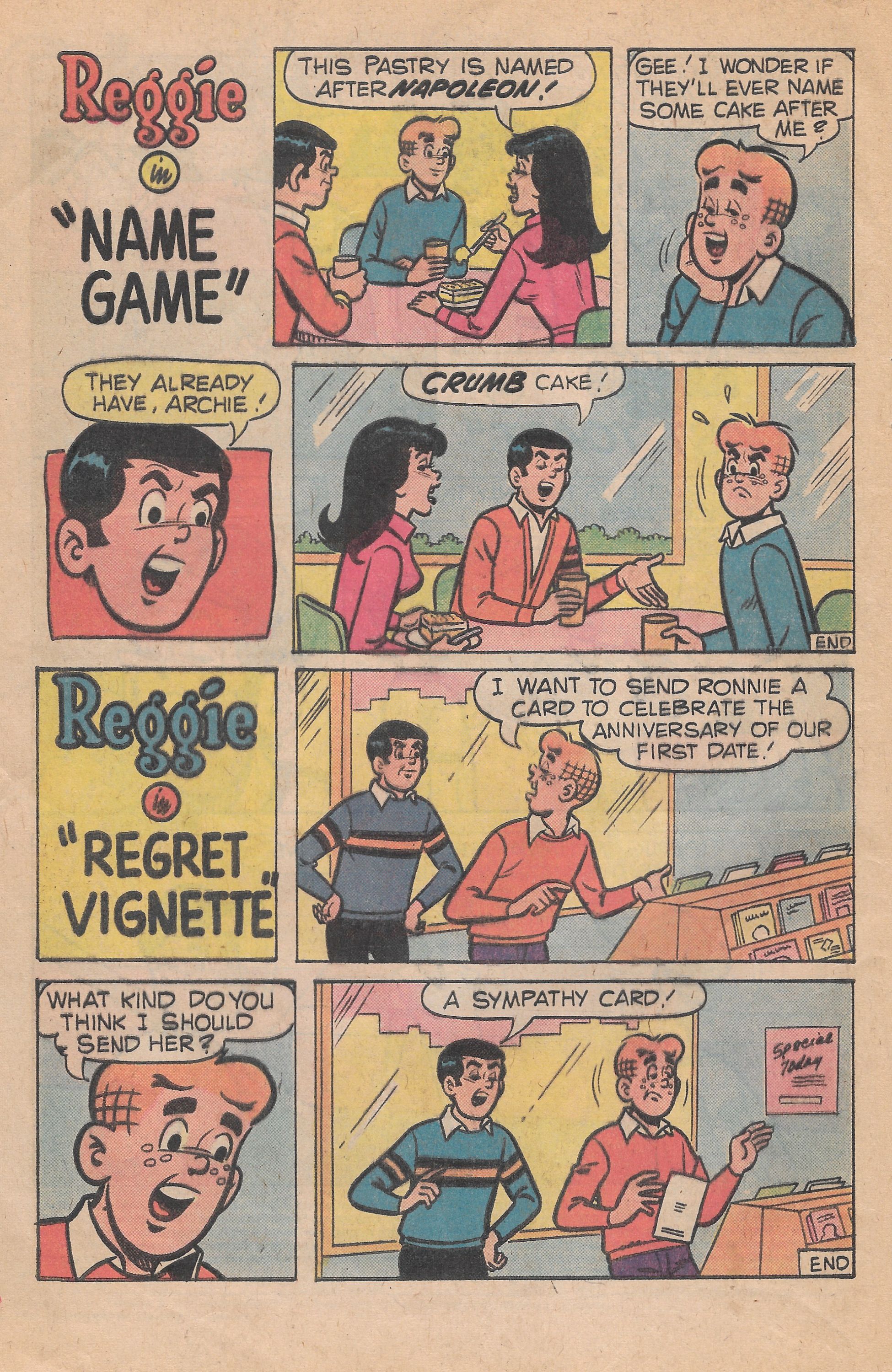 Read online Reggie's Wise Guy Jokes comic -  Issue #54 - 4