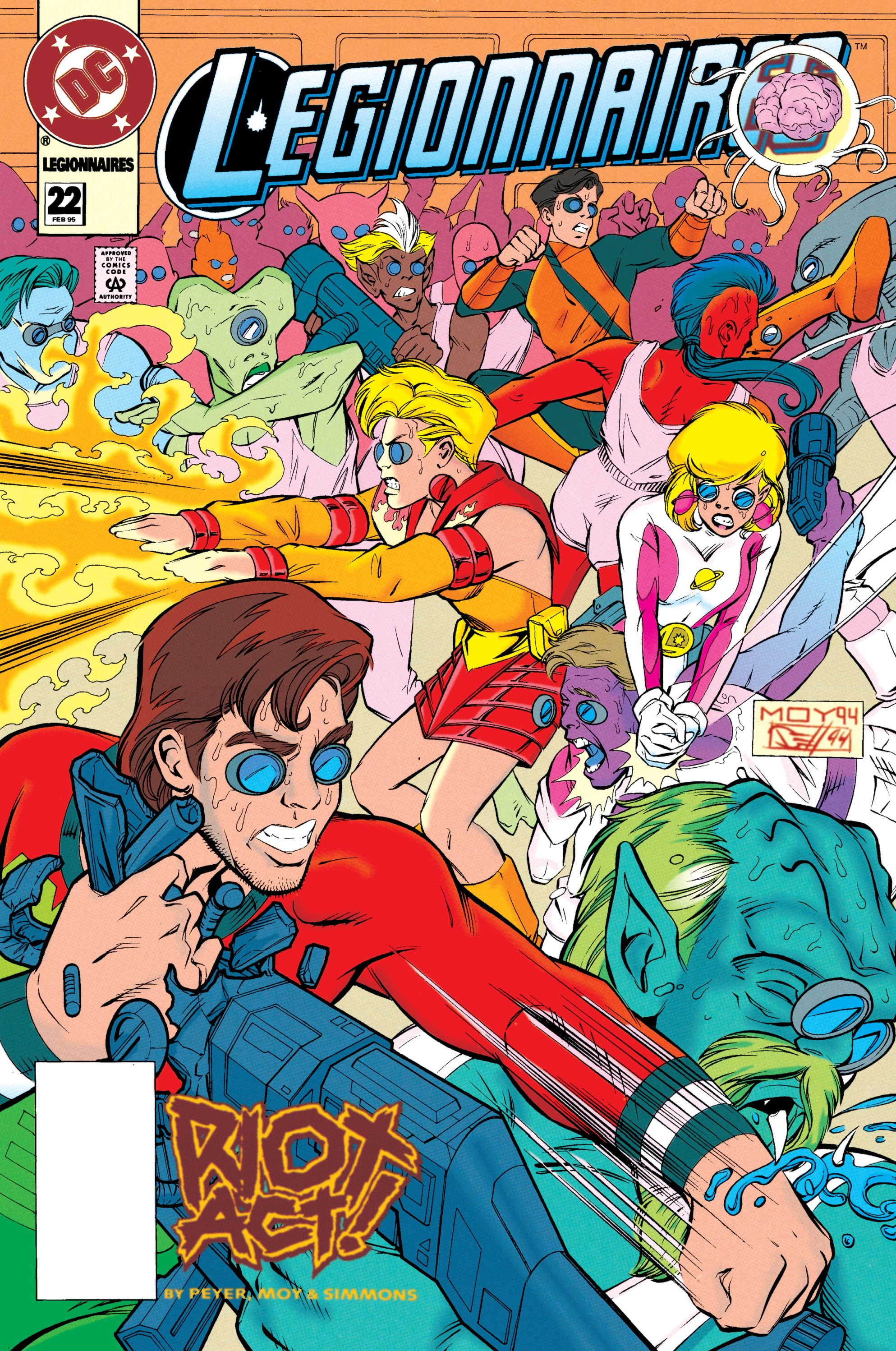 Read online Legionnaires comic -  Issue #22 - 1