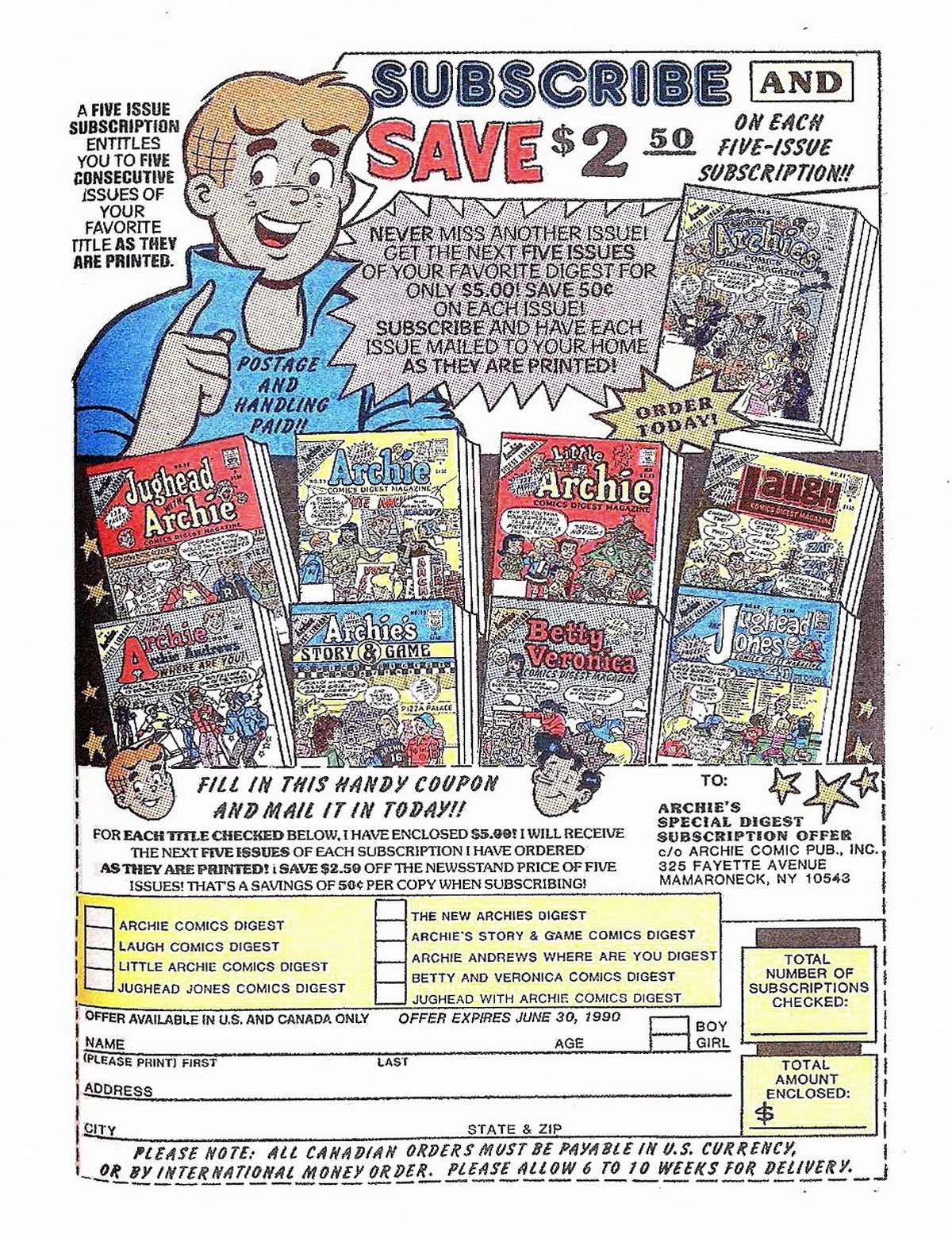 Read online Archie's Double Digest Magazine comic -  Issue #45 - 233
